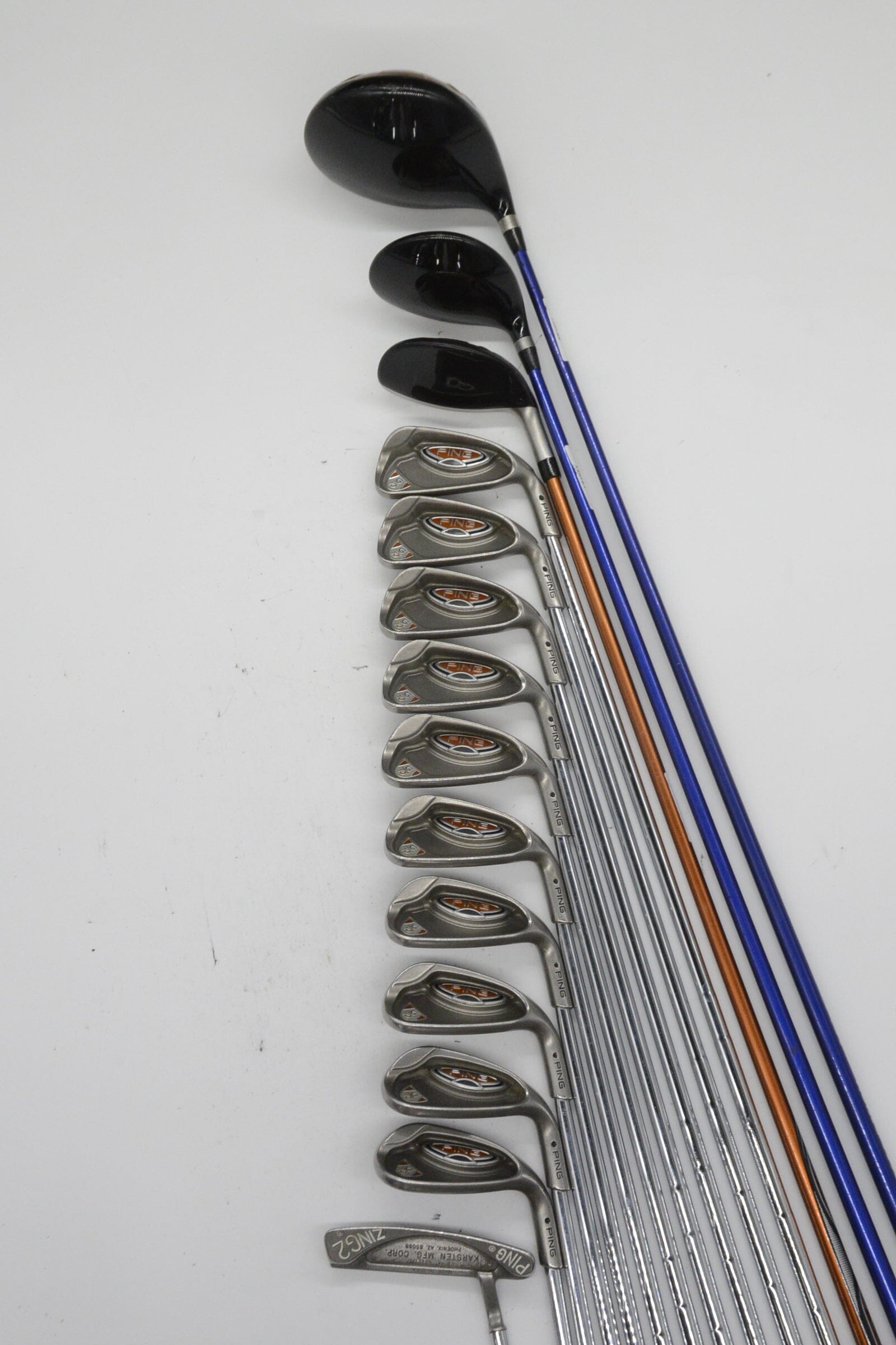 Ping G10 Mixed Full Set R Flex Std Length Golf Clubs GolfRoots 