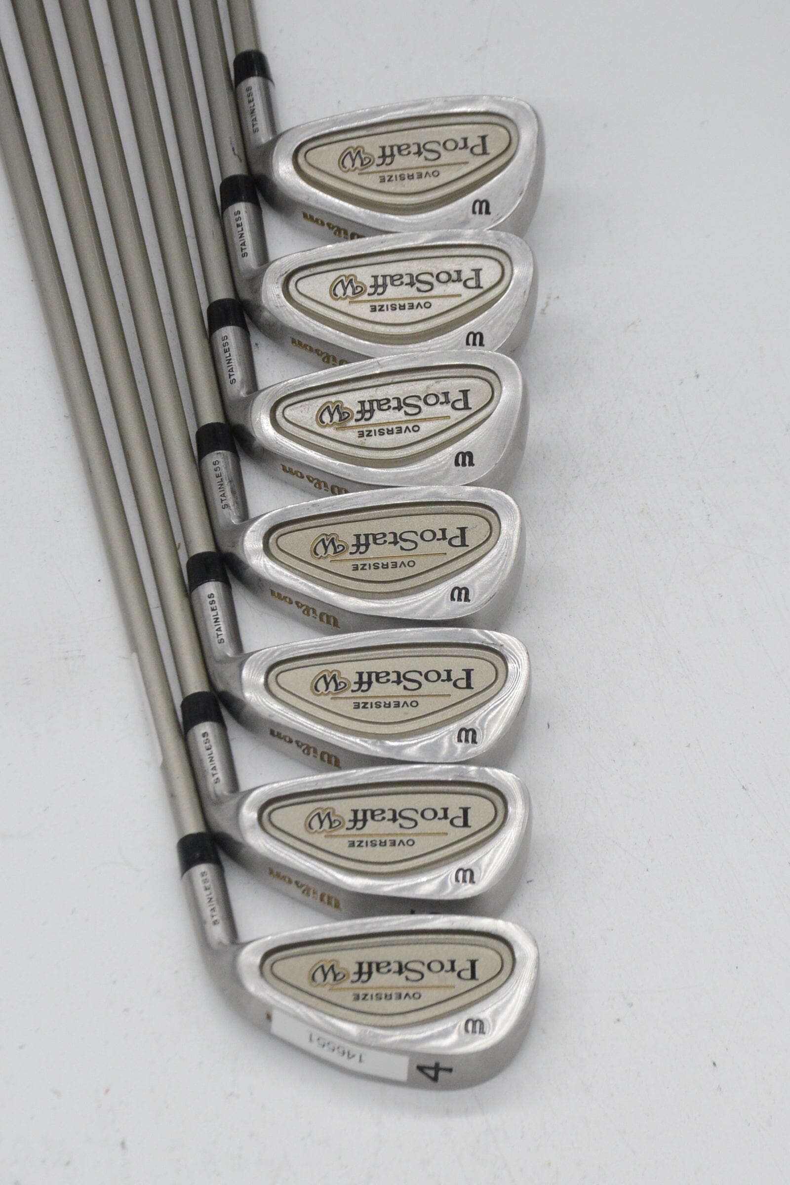 Women's Wilson Pro Staff Oversize 4-PW Iron Set W Flex -0.25" Golf Clubs GolfRoots 