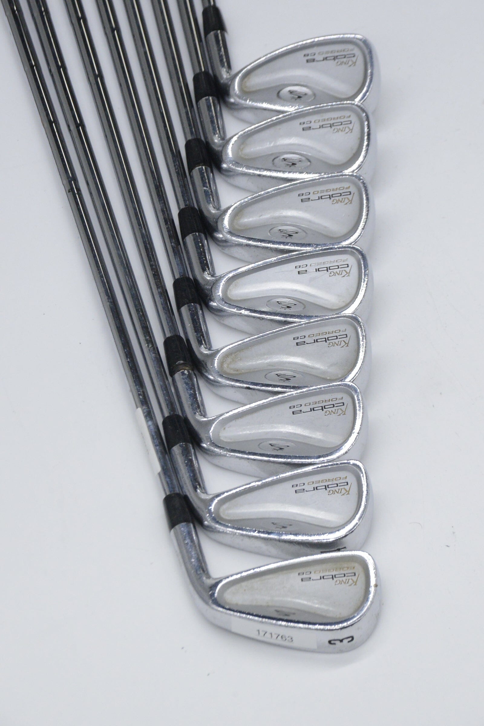 Cobra Forged Cb 3-PW Iron Set S Flex +0.5" Golf Clubs GolfRoots 