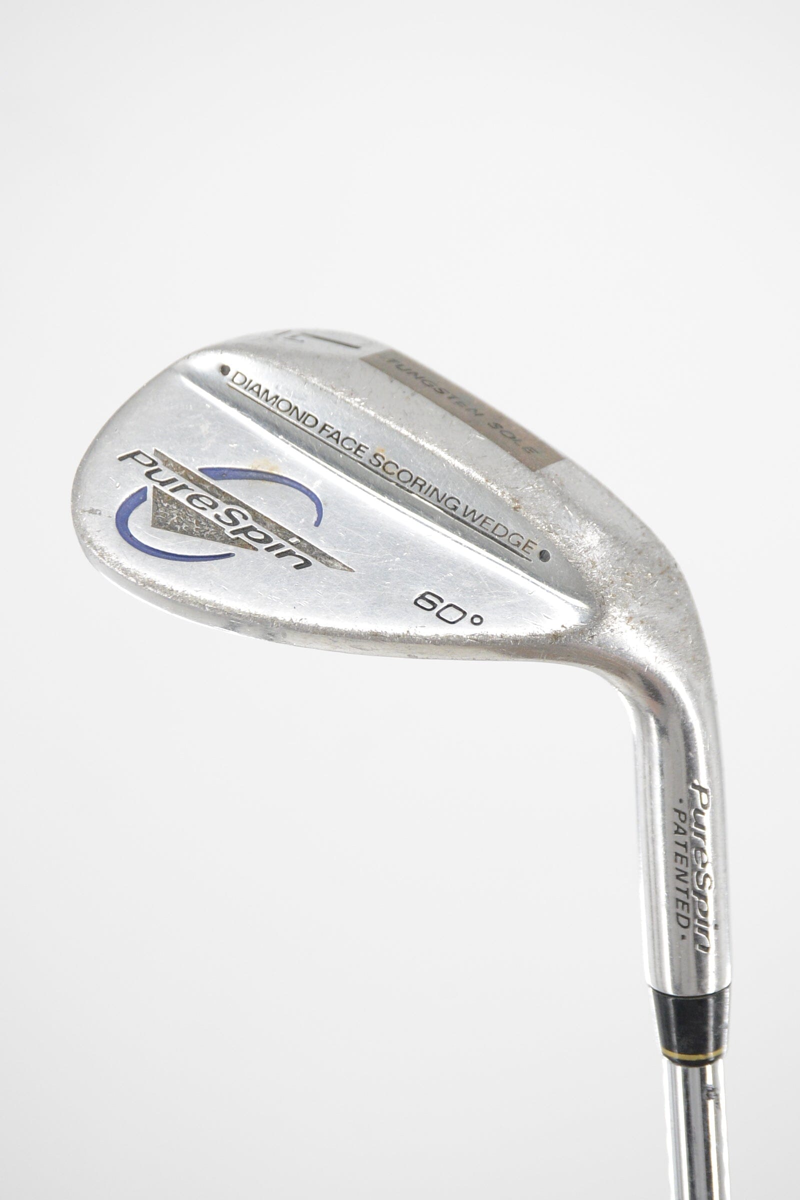 PureSpin Diamond Face 60 Degree Wedge Wedge Flex 34.75" Golf Clubs GolfRoots 