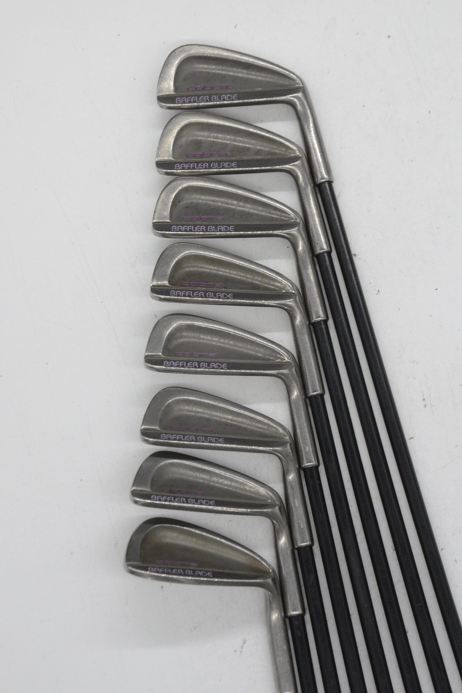 Women's Cobra Baffler Blade 4-PW, SW Iron Set W Flex -1.25" Golf Clubs GolfRoots 