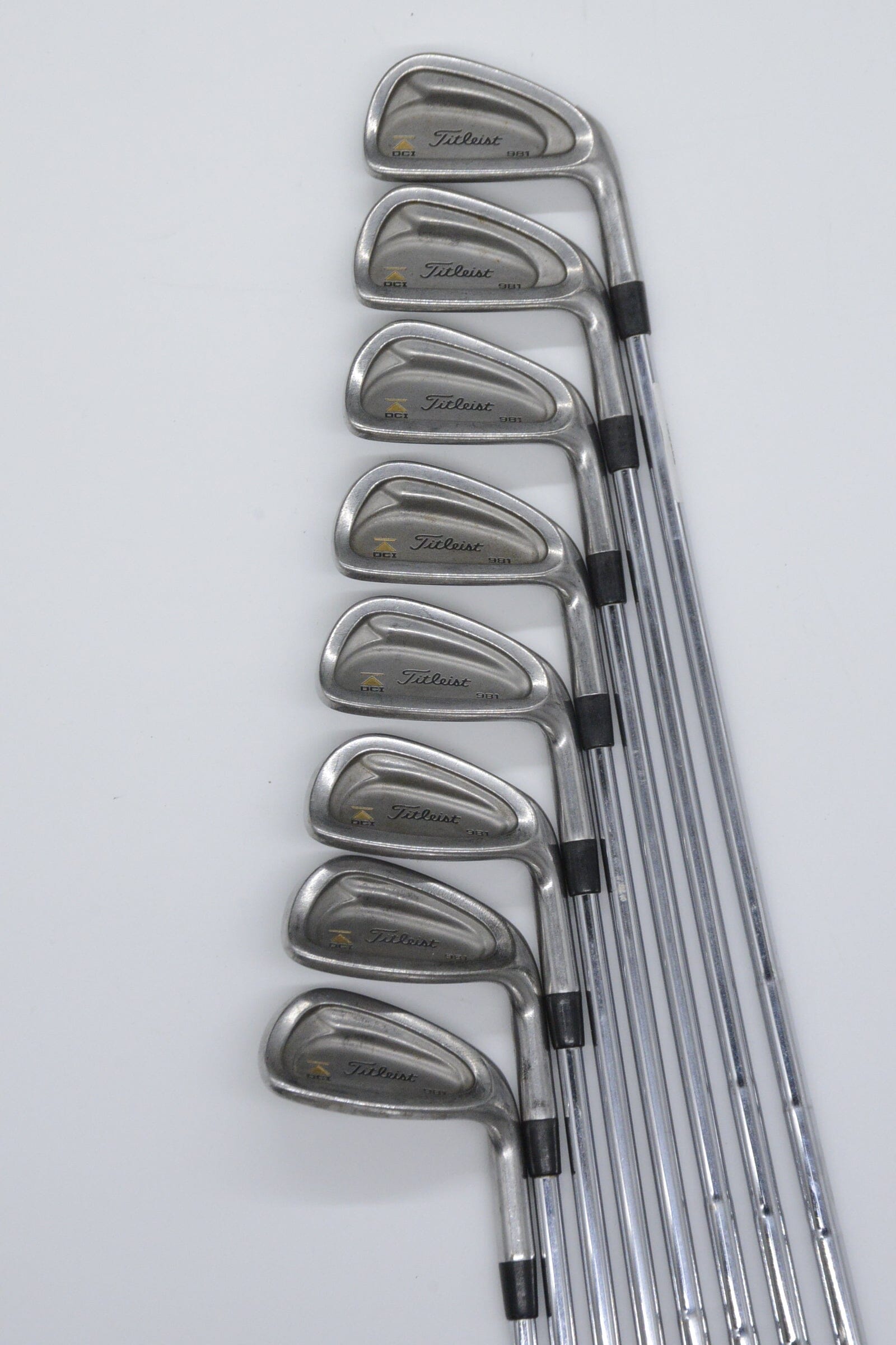 Titleist DCI 981 3-PW Iron Set S Flex Std Length Golf Clubs GolfRoots 