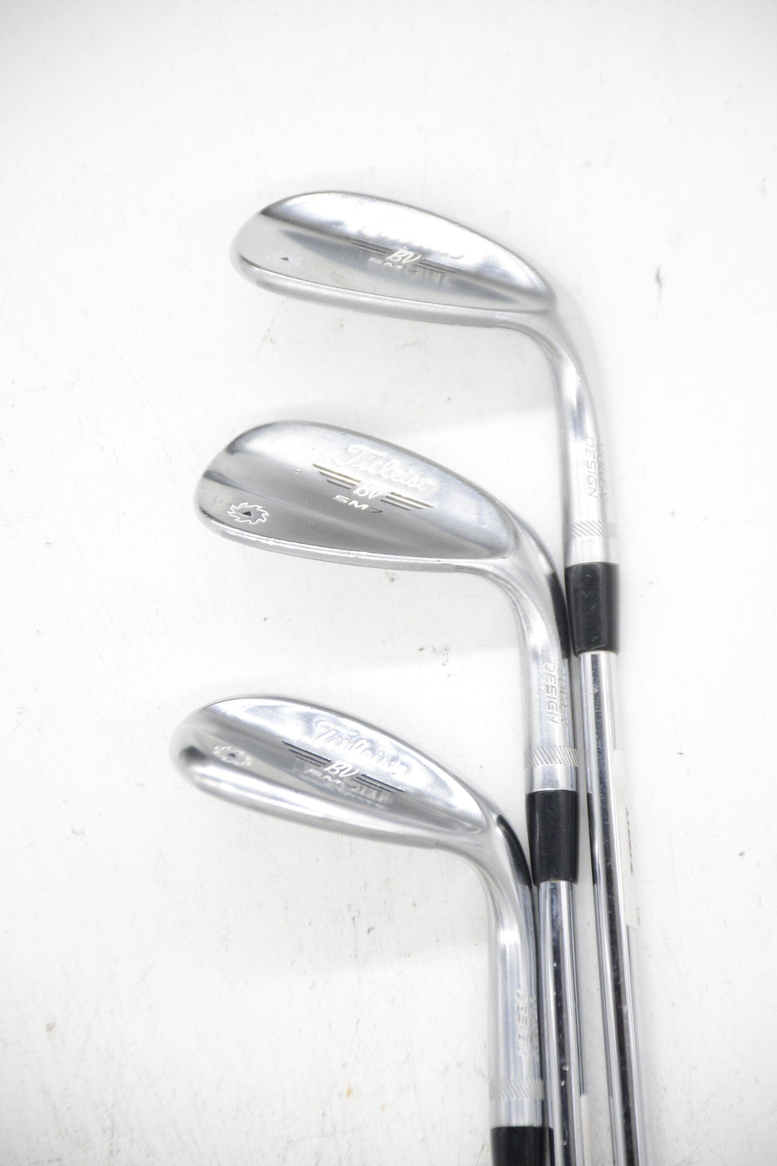 Titleist Vokey SM7 Tour Chrome 52, 56, 60 Degree Wedge Set Wedge Flex Golf Clubs GolfRoots 