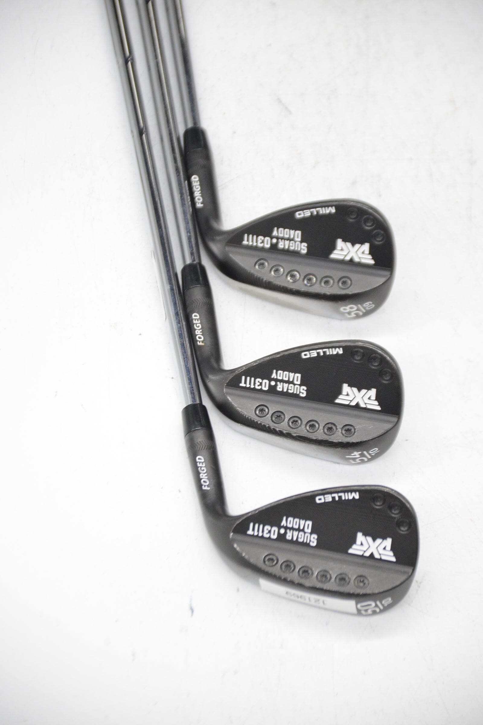 PXG 0311T Sugar Daddy Xtreme Dark 50, 54, 58 Degree Wedge Set S Flex Golf Clubs GolfRoots 