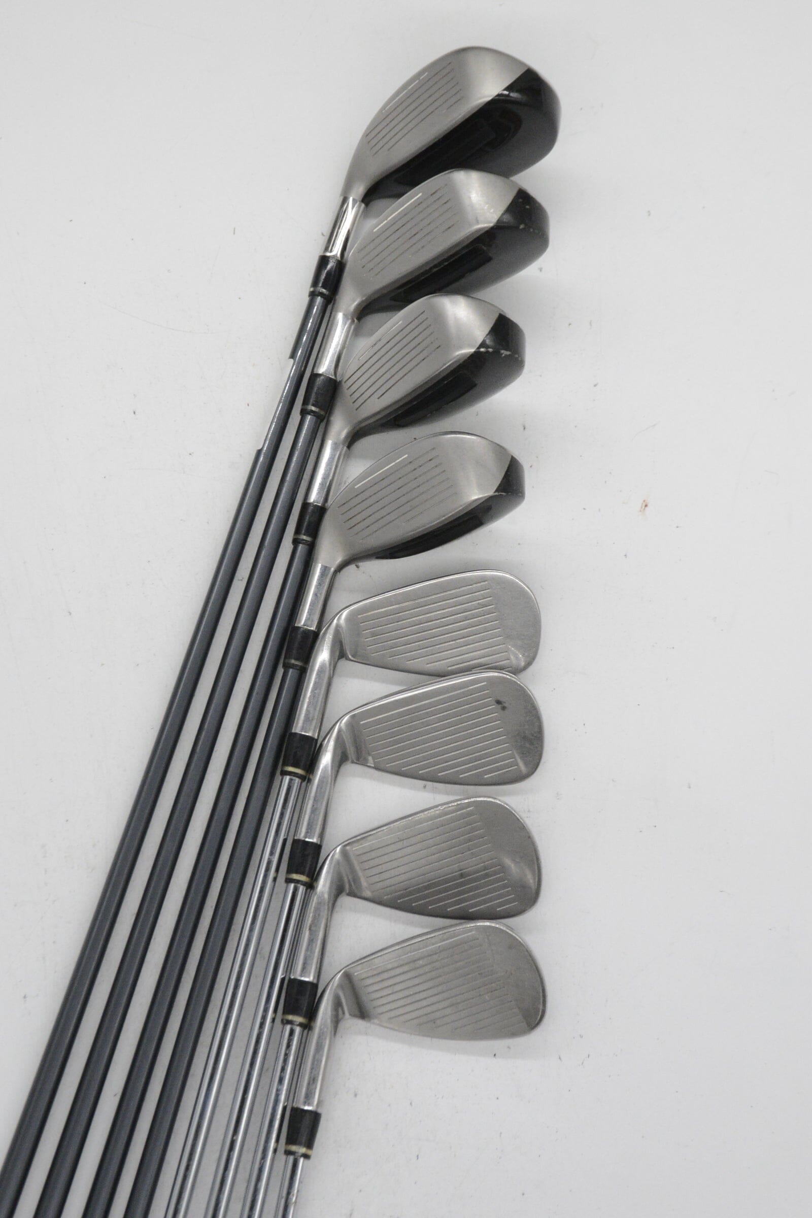Adams Idea A12Os Hybrid 3-8, PW-GW Iron Set S Flex +0.5" Golf Clubs GolfRoots 