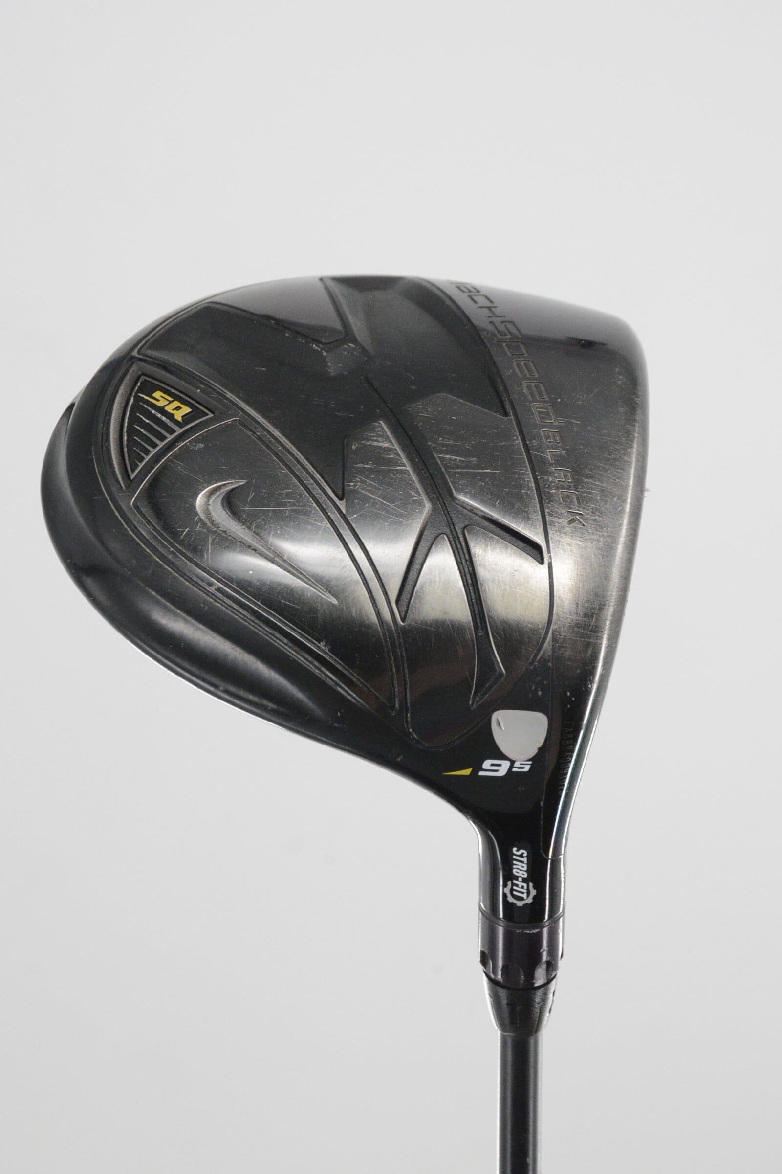 Nike SQ Machspeed Black Str8-Fit 9.5 Degree Driver S Flex 45.5" Golf Clubs GolfRoots 