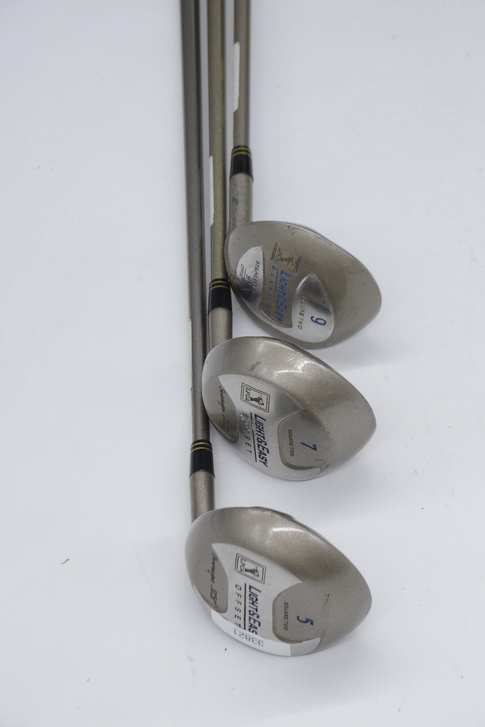Women's LPGA Light&Easy 5W, 7W, 9W Wood Set W Flex Golf Clubs GolfRoots 