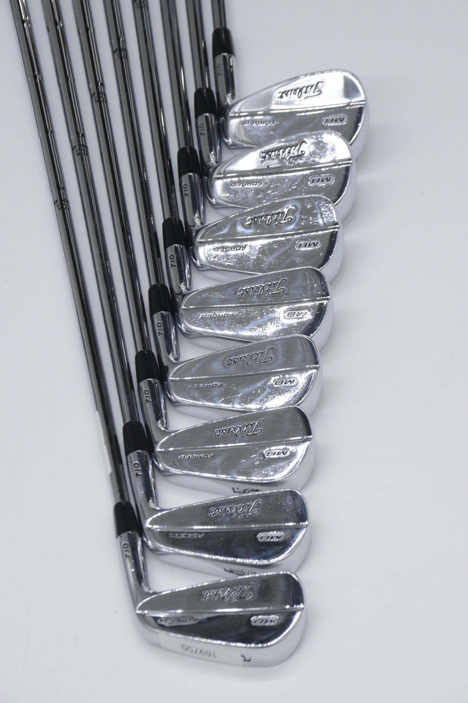 Titleist 710 MB Forged 3-PW Iron Set S Flex Std Length Golf Clubs GolfRoots 