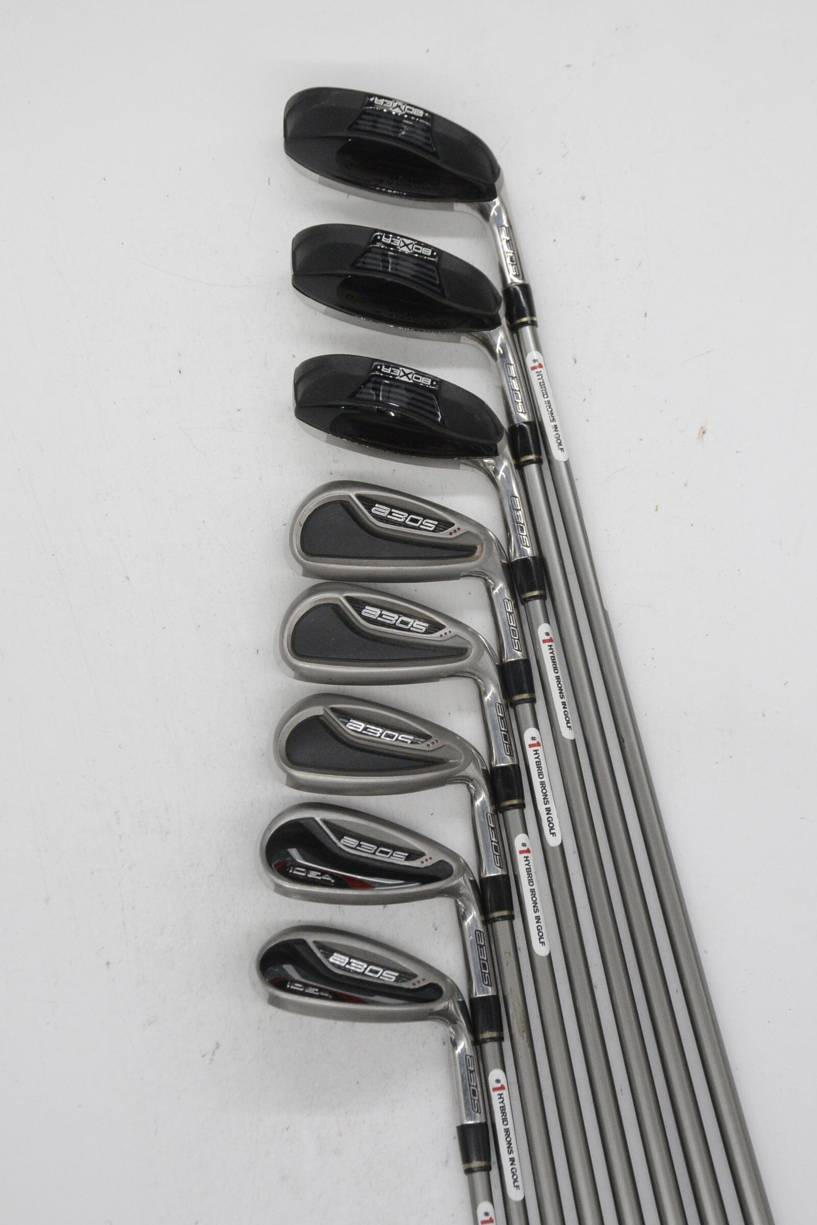 Adams Idea A3Os 4-PW, SW Iron Set SR Flex Std Length Golf Clubs GolfRoots 