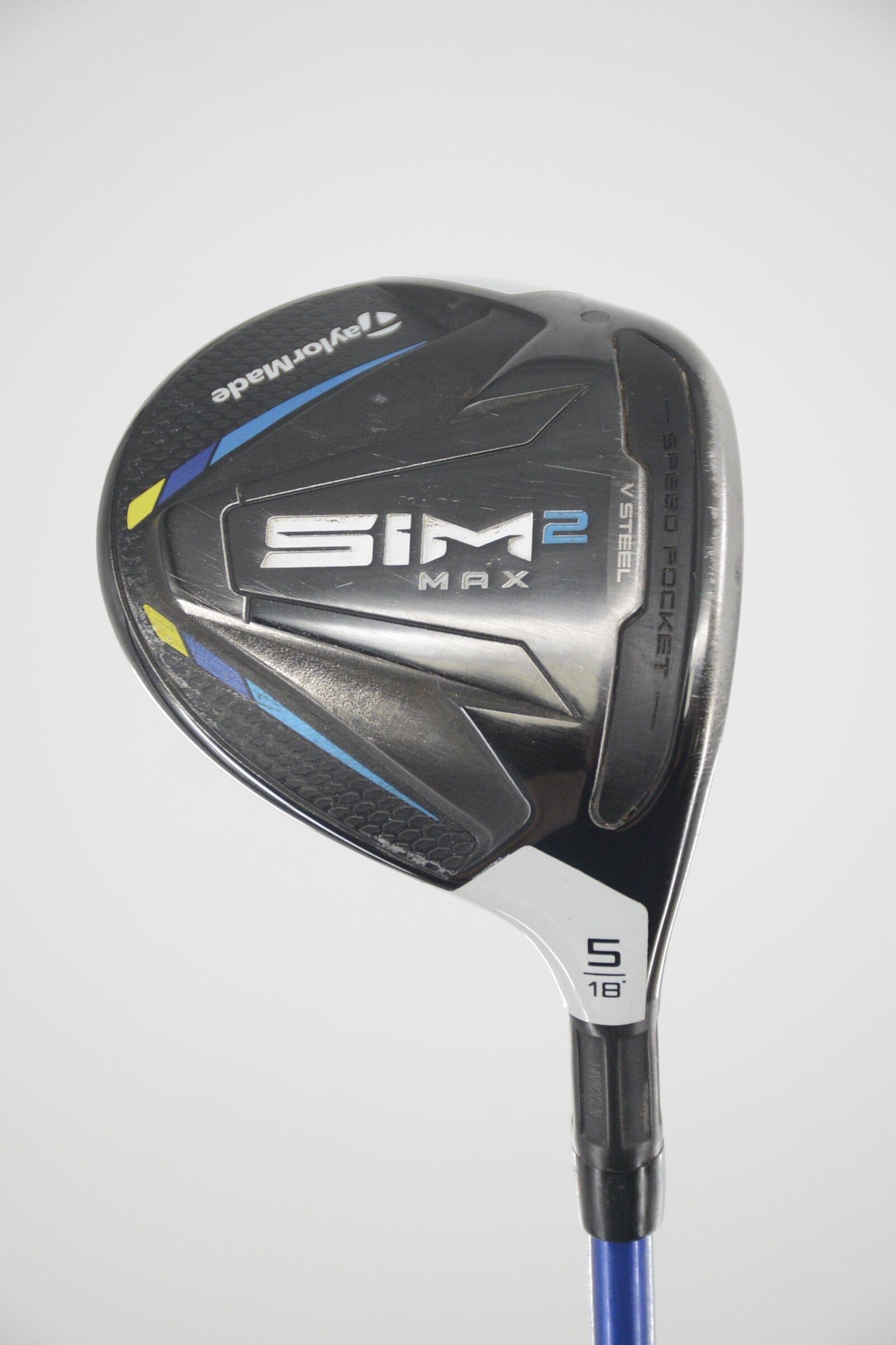 TaylorMade SIM2 Max Steel 5 Wood S Flex 42" Golf Clubs GolfRoots 