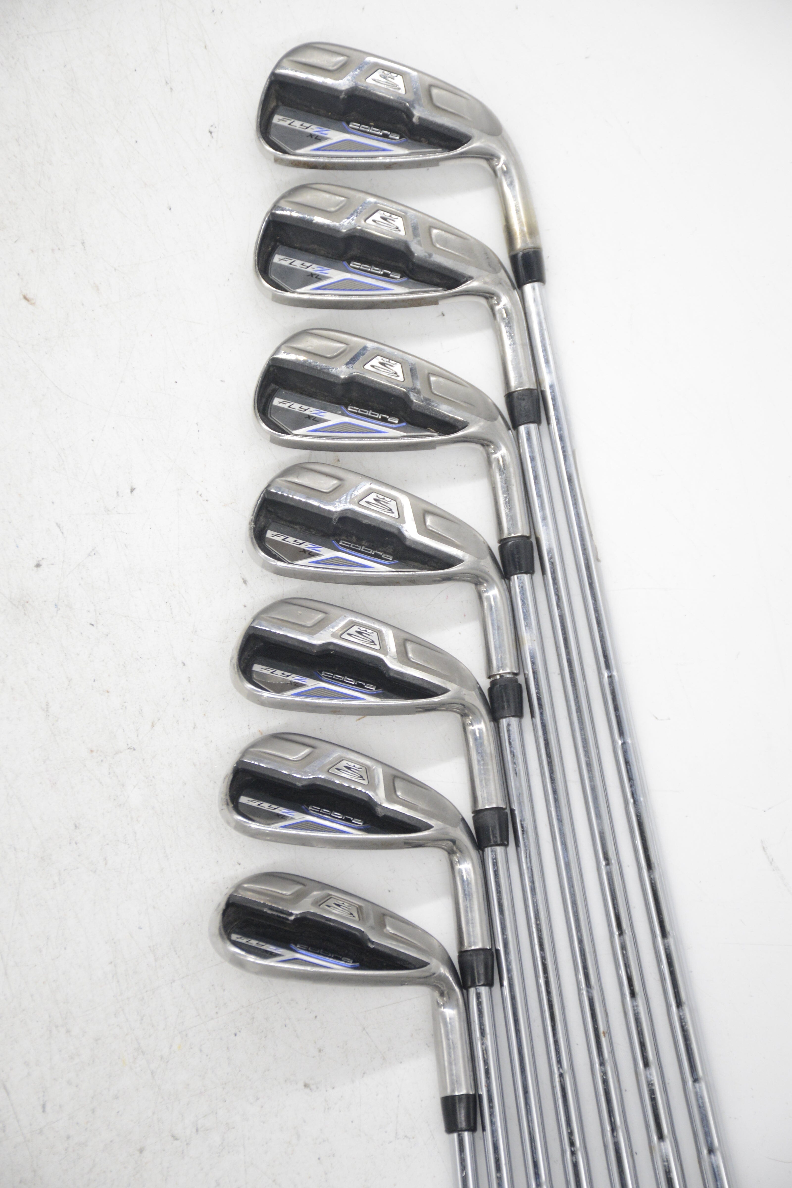 Cobra Fly-Z XL 4-6, 8-GW Iron Set S Flex +0.25" Golf Clubs GolfRoots 