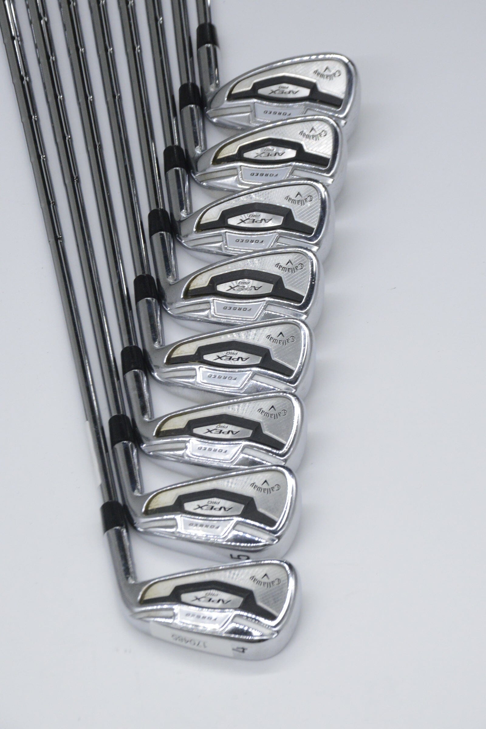 Callaway Apex Pro Forged 4-AW Iron Set X Flex -0.25" Golf Clubs GolfRoots 