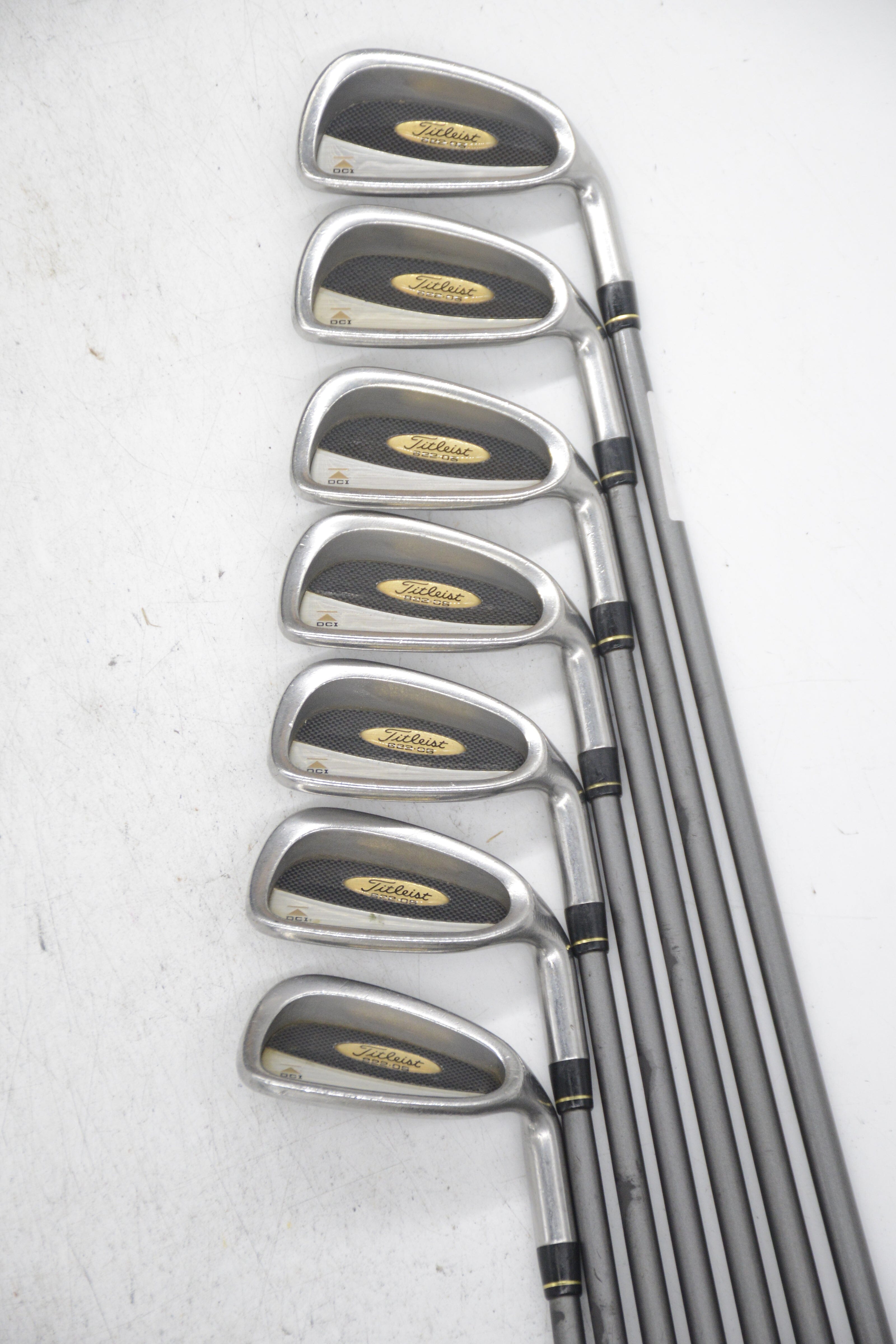 Titleist DCI 822 Oversize 4-PW Iron Set R Flex Std Length Golf Clubs GolfRoots 