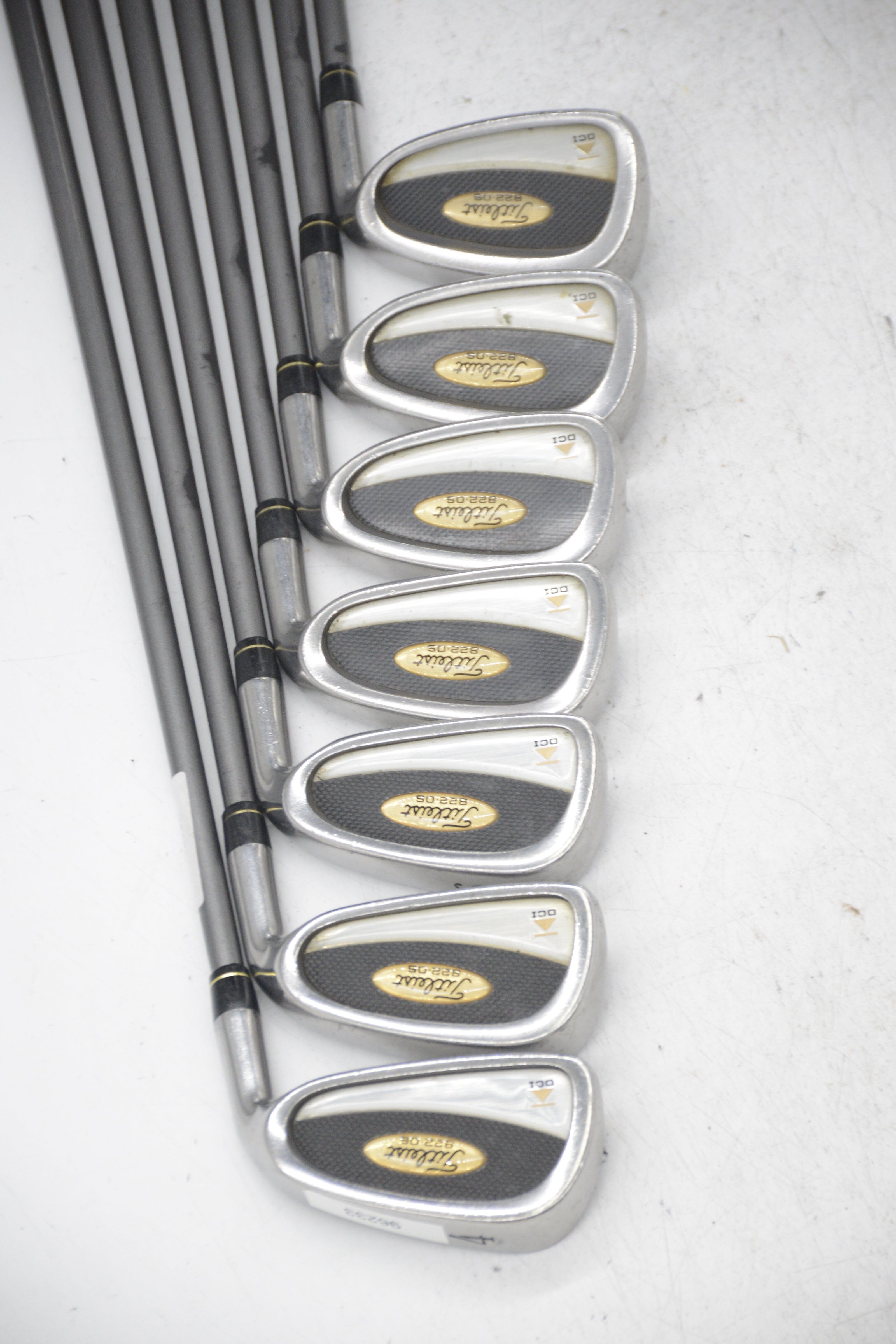 Titleist DCI 822 Oversize 4-PW Iron Set R Flex Std Length Golf Clubs GolfRoots 