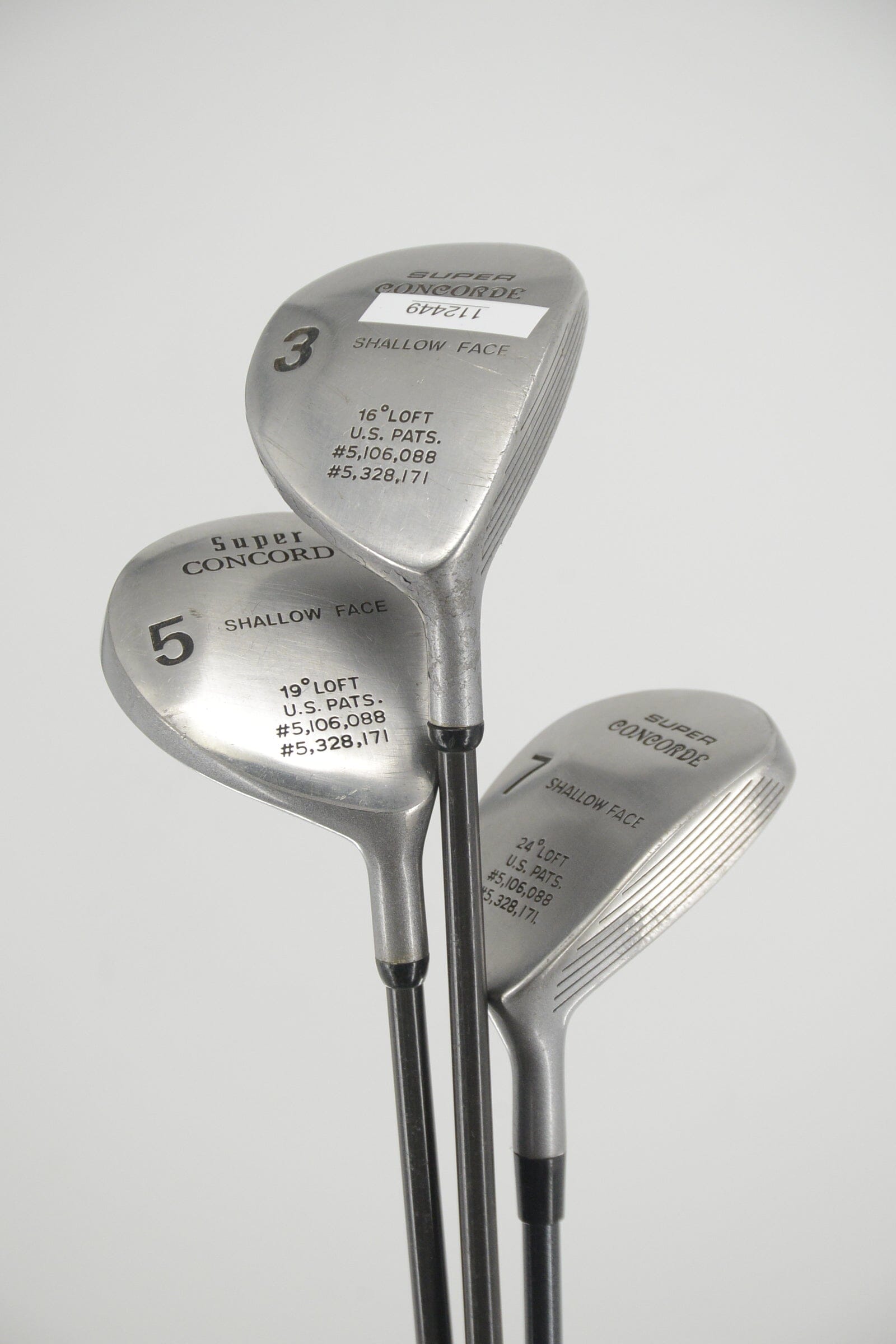 Adams Tight Lies 3W, 5W, 7W Wood Set R Flex Golf Clubs GolfRoots 