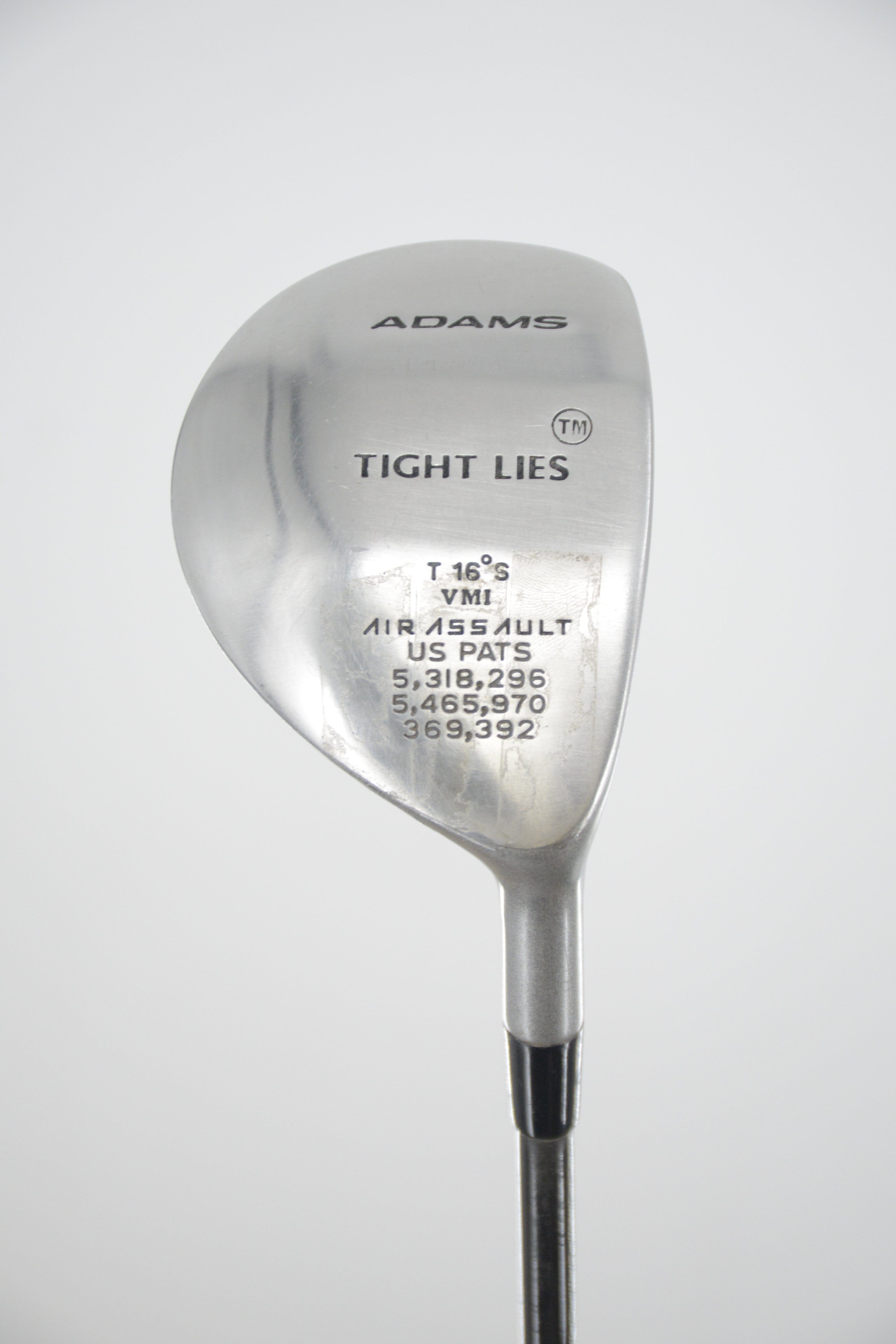 Adams Tight Lies 16 Degree Wood S Flex 39.75" Golf Clubs GolfRoots 