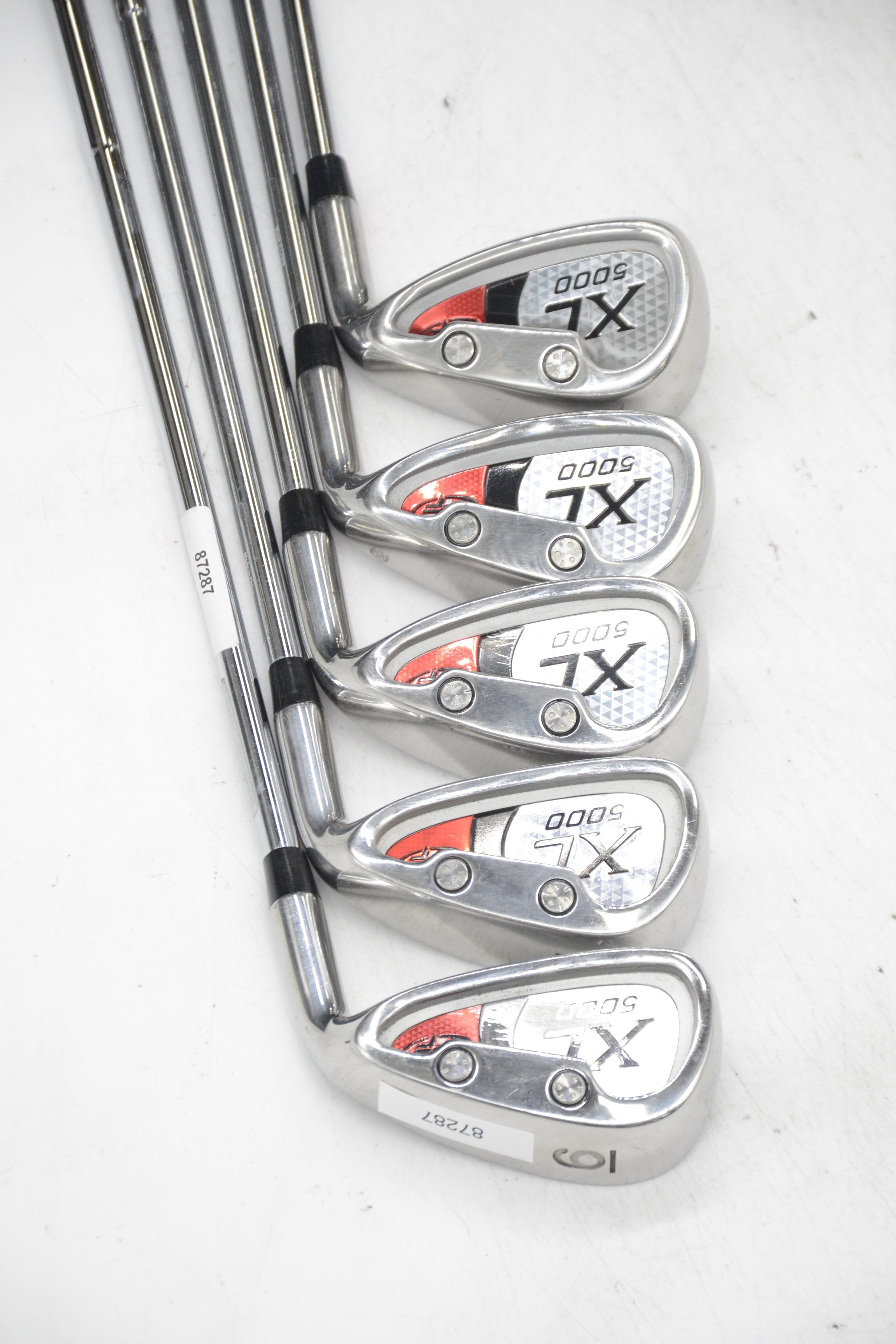 Top Flite XL 5000 6-PW Iron Set R Flex -0.25" Golf Clubs GolfRoots 