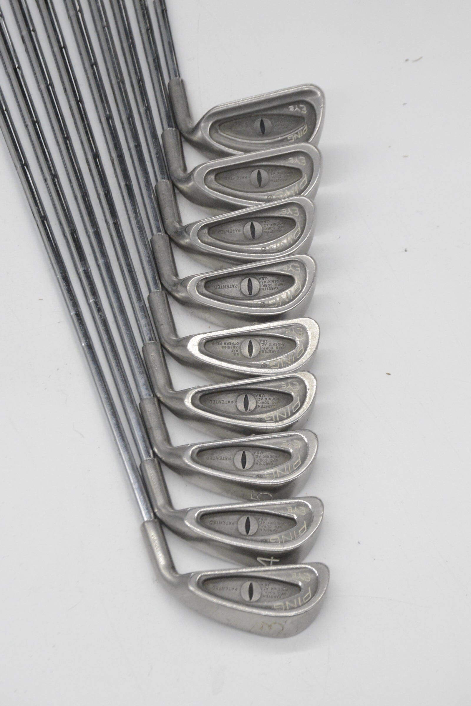 Ping Eye 3-PW, SW Iron Set S Flex -0.5" Golf Clubs GolfRoots 