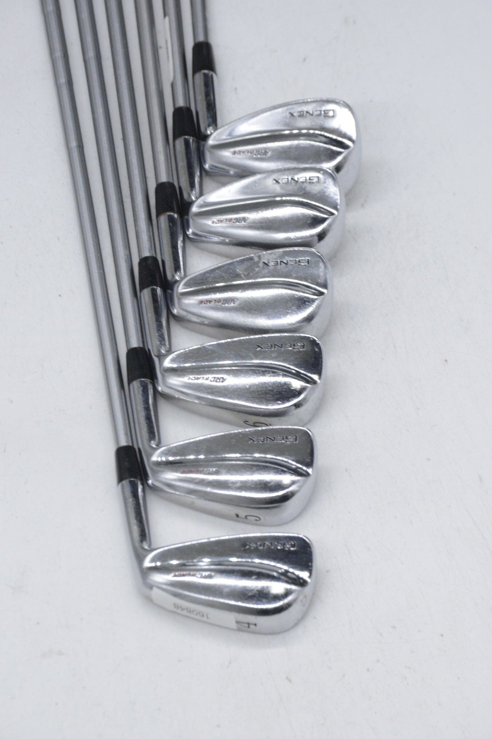 Nickent Genex Arc Blades 4-6, 8-PW Iron Set S Flex +0.25" Golf Clubs GolfRoots 