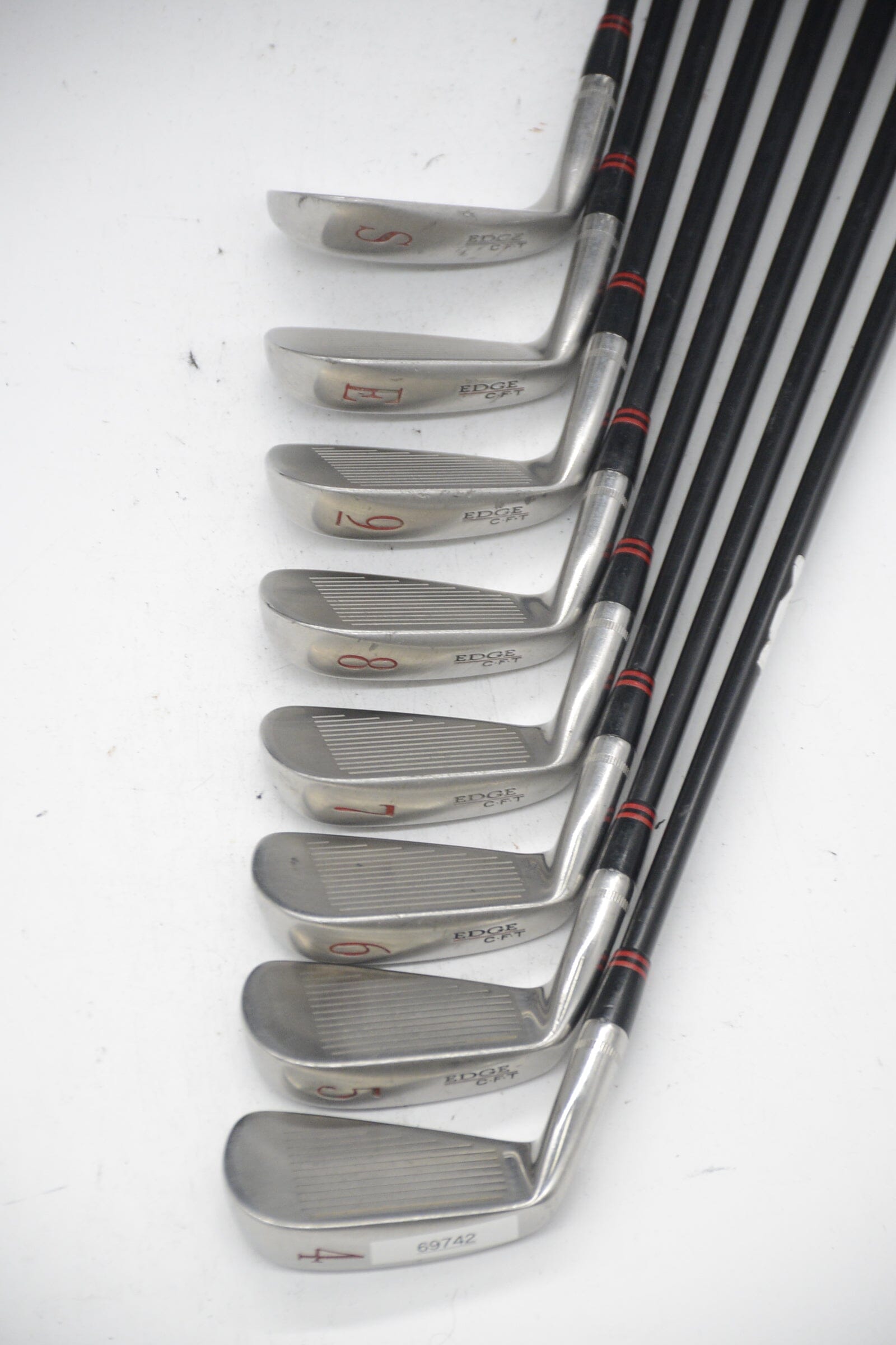 Ben Hogan Edge CFT 4-PW, SW Iron Set S Flex +0.25" Golf Clubs GolfRoots 