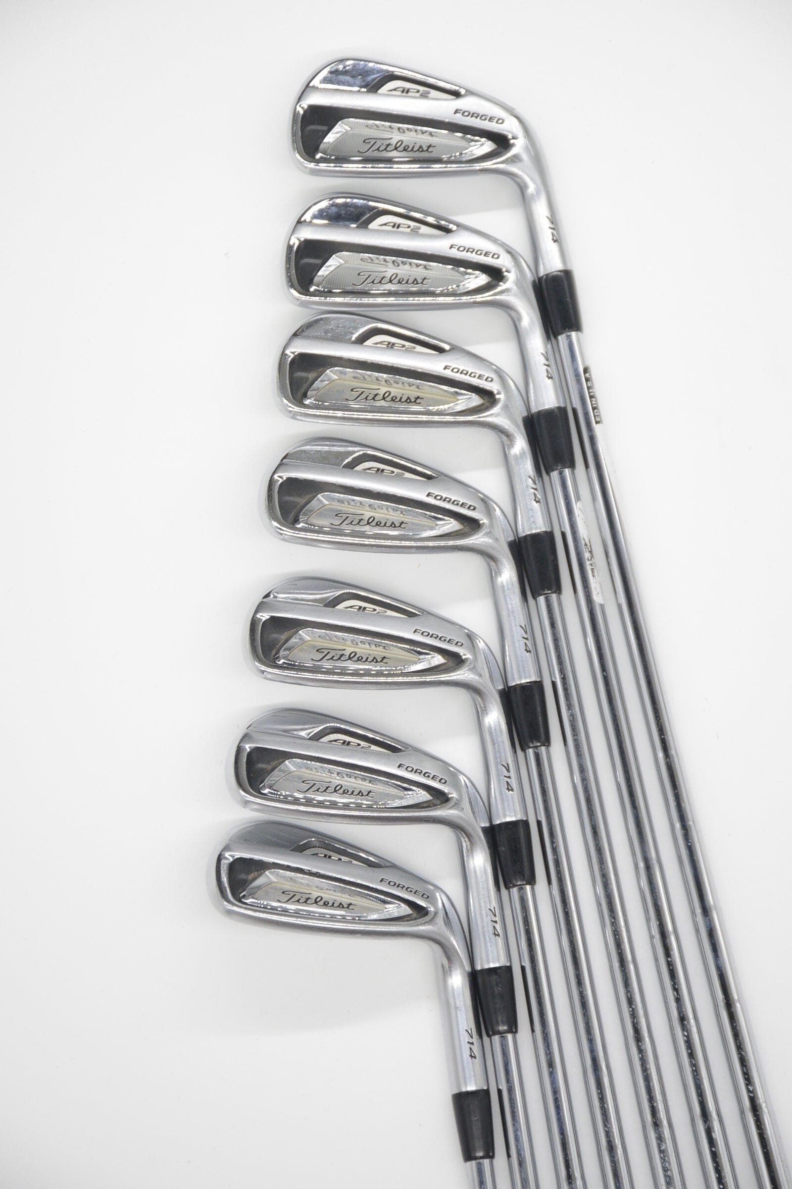 Titleist 714 AP2 Forged 5-AW Iron Set S Flex +0.25" Golf Clubs GolfRoots 