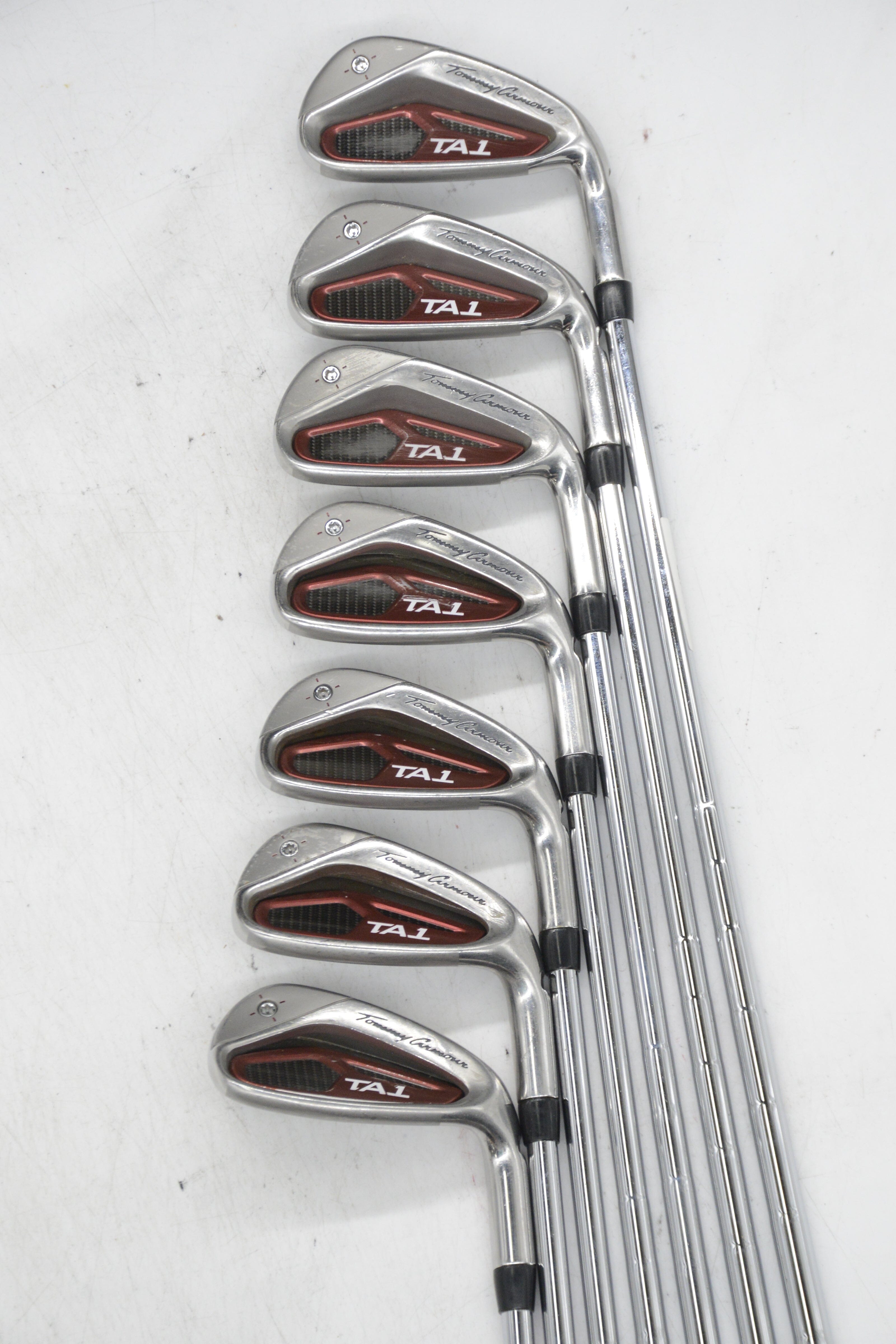 Tommy Armour TA1 5-GW Iron Set R Flex +0.25" Golf Clubs GolfRoots 