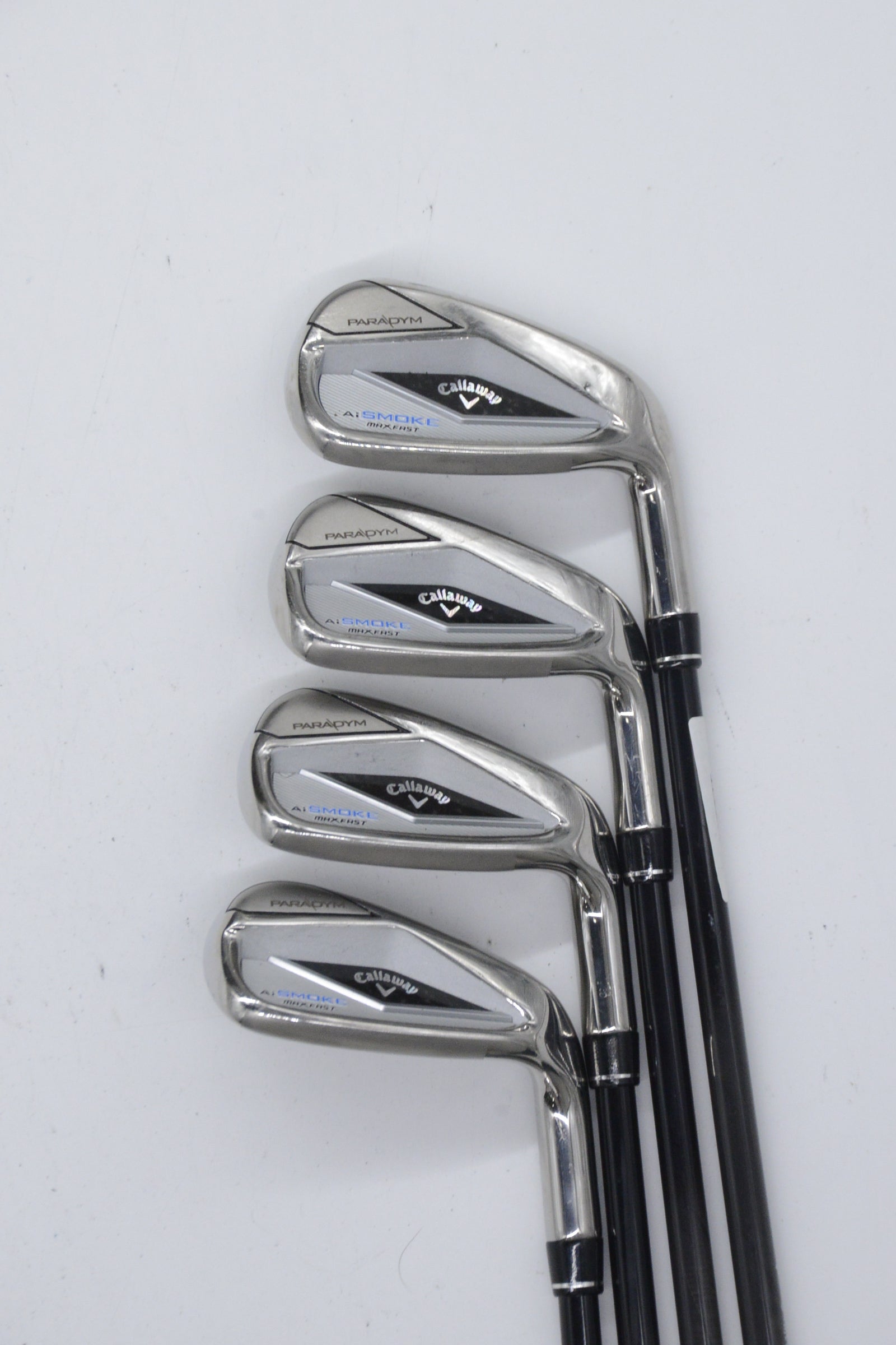 Callaway Paradym Ai Smoke MAX Fast 9-SW Iron Set SR Flex -0.5"