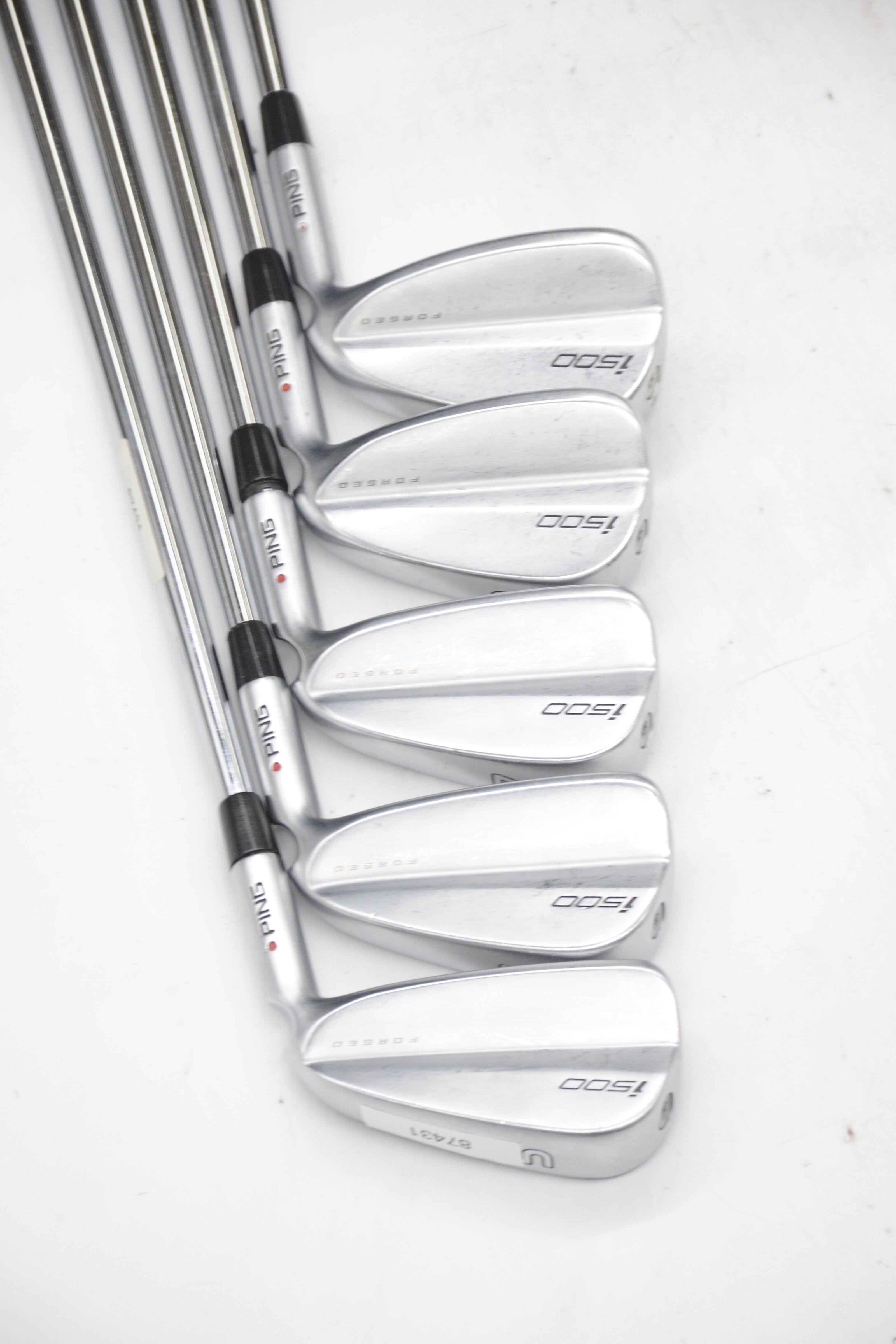 Ping I500 5-7, 9, PW Iron Set R Flex +0.25" Golf Clubs GolfRoots 