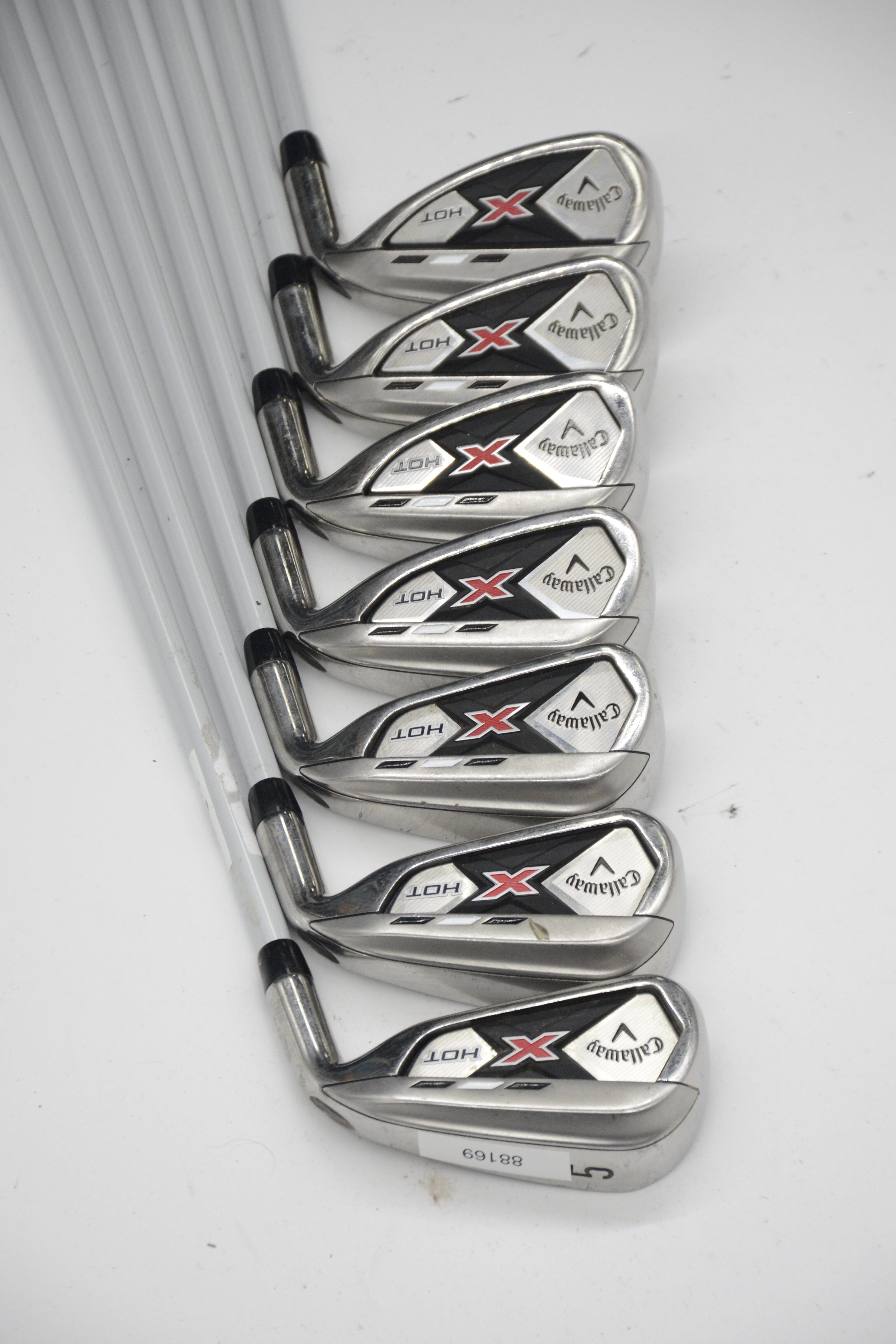 Callaway X Hot 5-AW Iron Set R Flex +1.25" Golf Clubs GolfRoots 