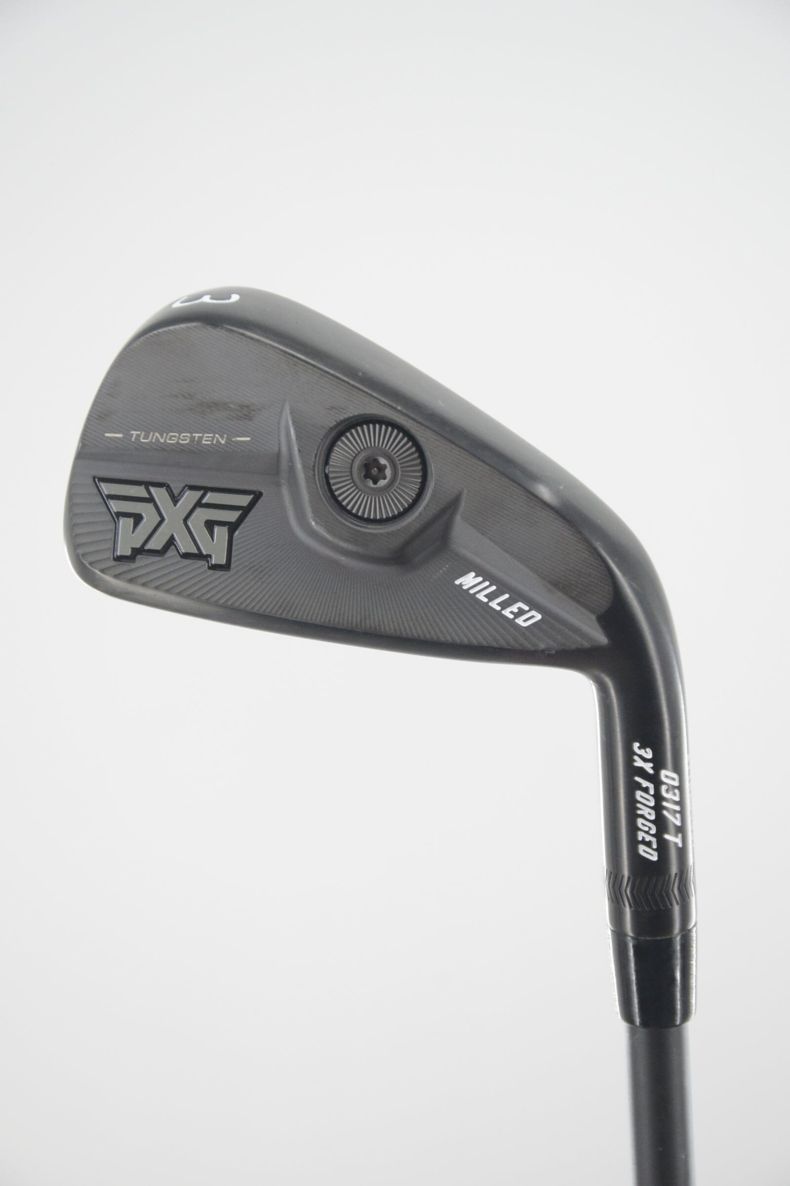 PXG 0317T Black 3 Iron S Flex 39.25" Golf Clubs GolfRoots 