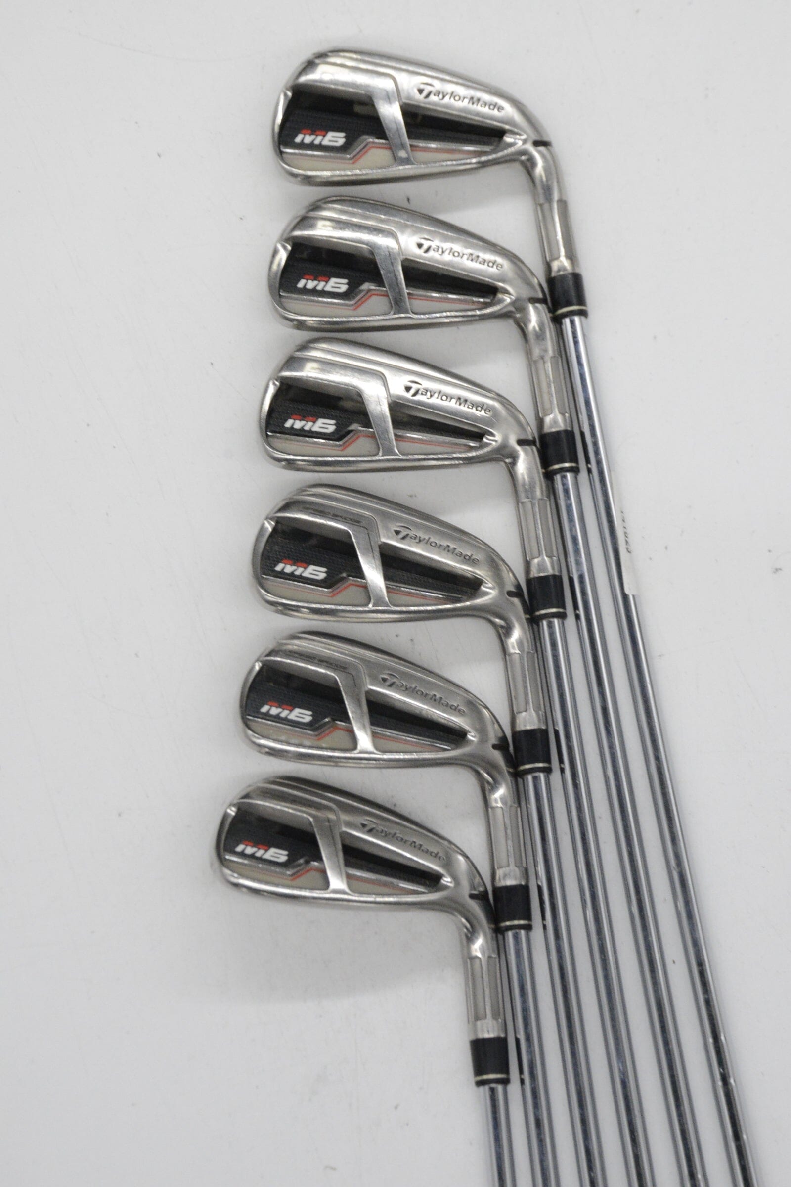 TaylorMade M6 5-PW Iron Set R Flex +0.5" Golf Clubs GolfRoots 