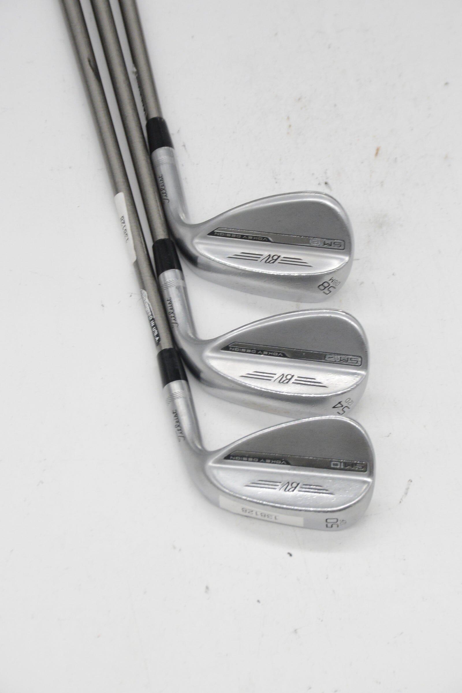 Titleist Vokey SM10 Tour Chrome 50, 54, 58 Degree Wedge Set R Flex Golf Clubs GolfRoots 