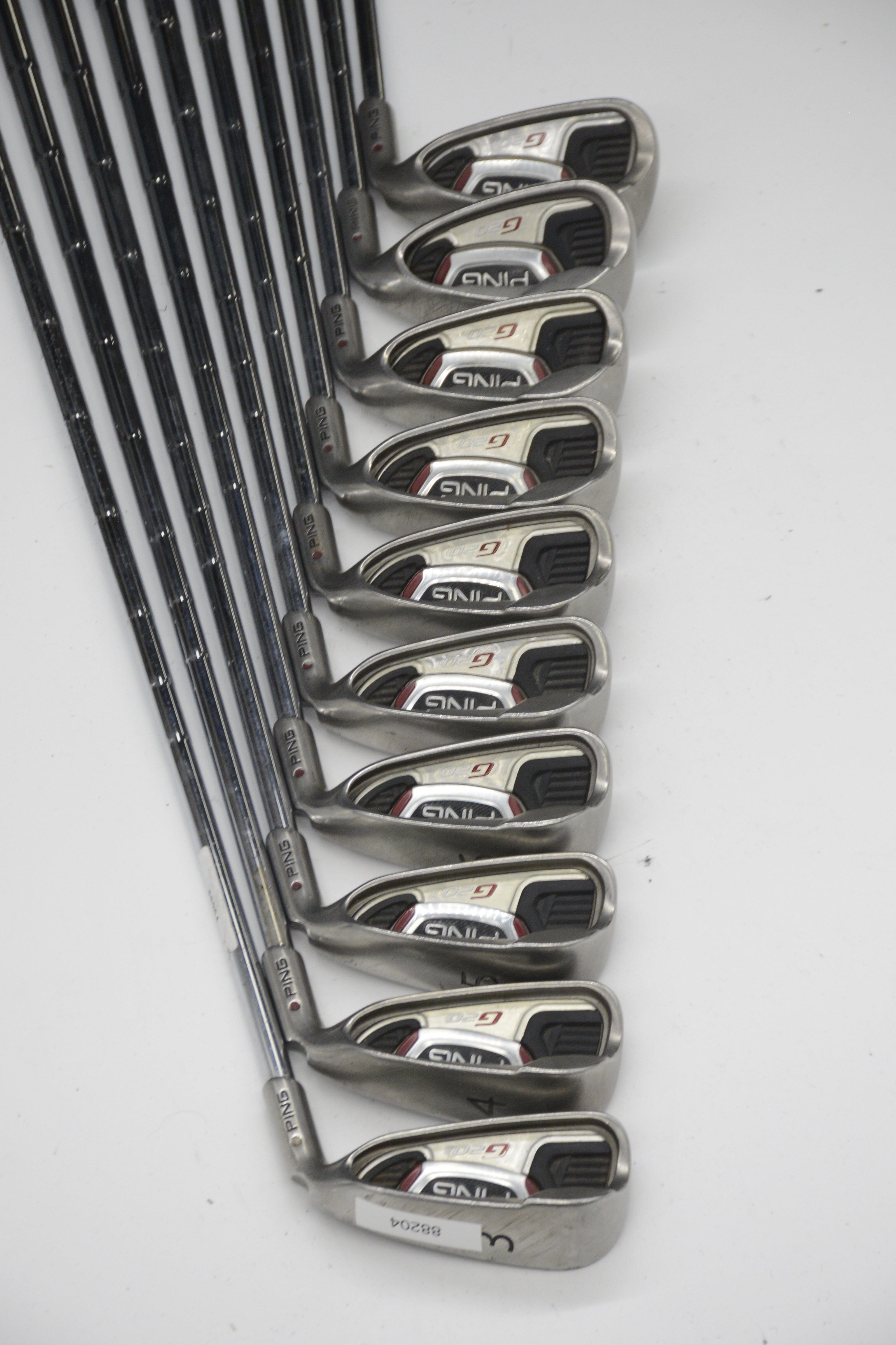 Ping G20 3-SW Iron Set X Flex +0.5" Golf Clubs GolfRoots 