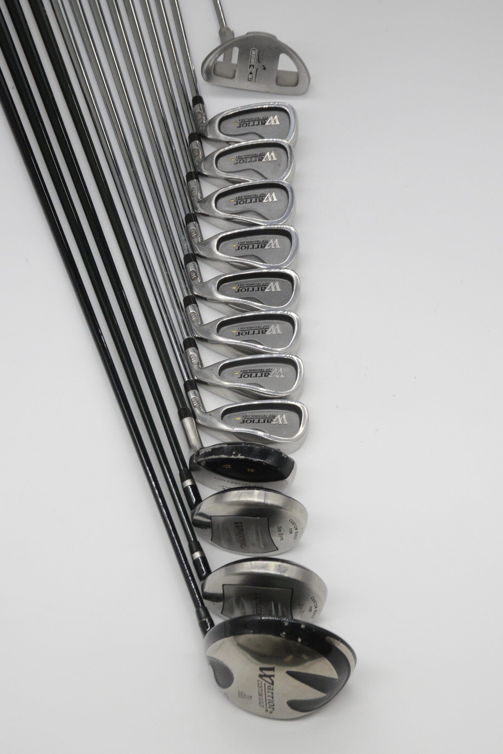 Warrior TCP Technology Mixed Full Set S Flex +1" Golf Clubs GolfRoots 
