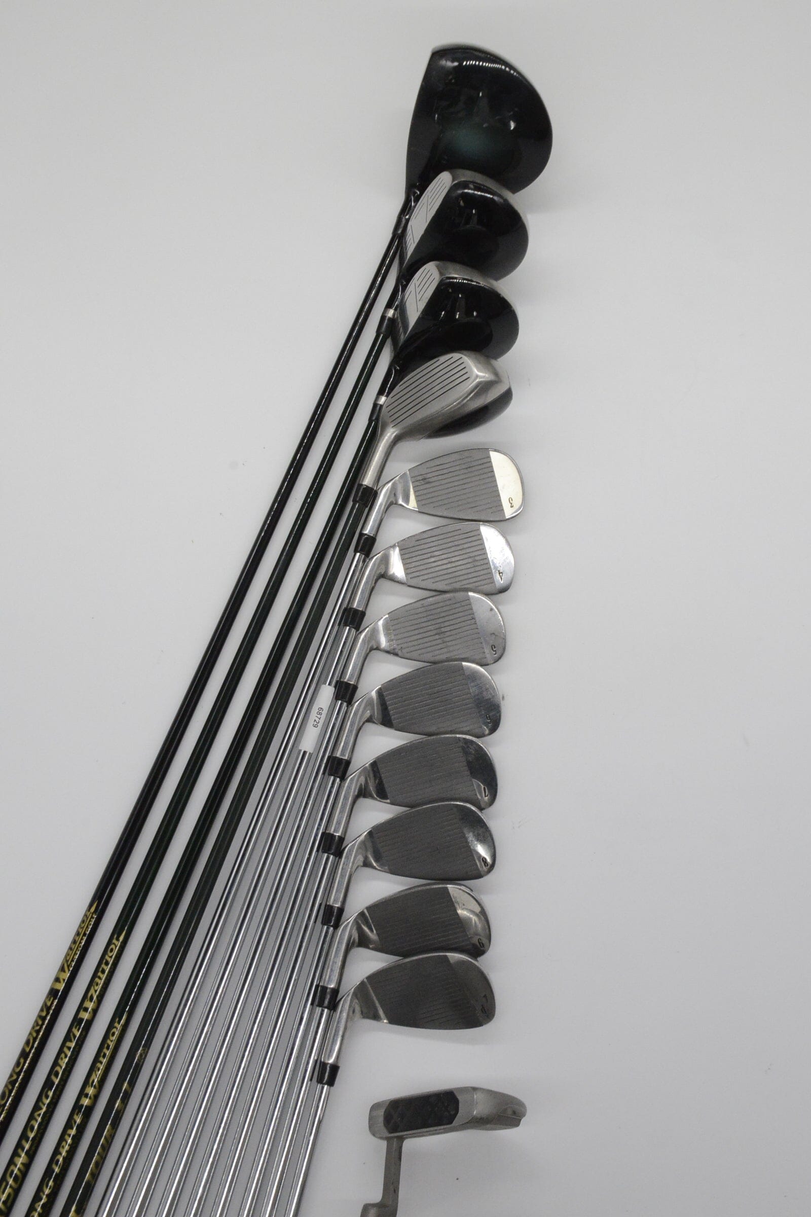 Warrior TCP Technology Mixed Full Set S Flex +1" Golf Clubs GolfRoots 