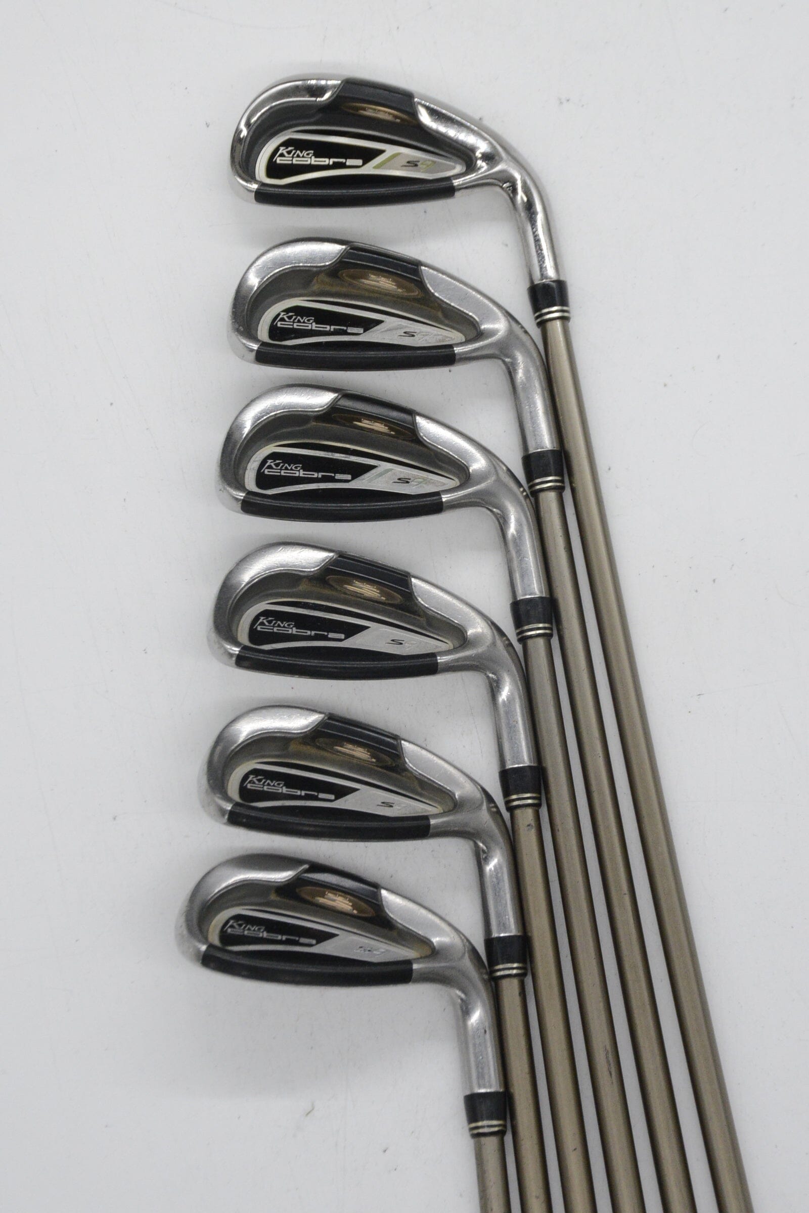 Cobra S9 5, 7-GW Iron Set SR Flex -0.5" Golf Clubs GolfRoots 