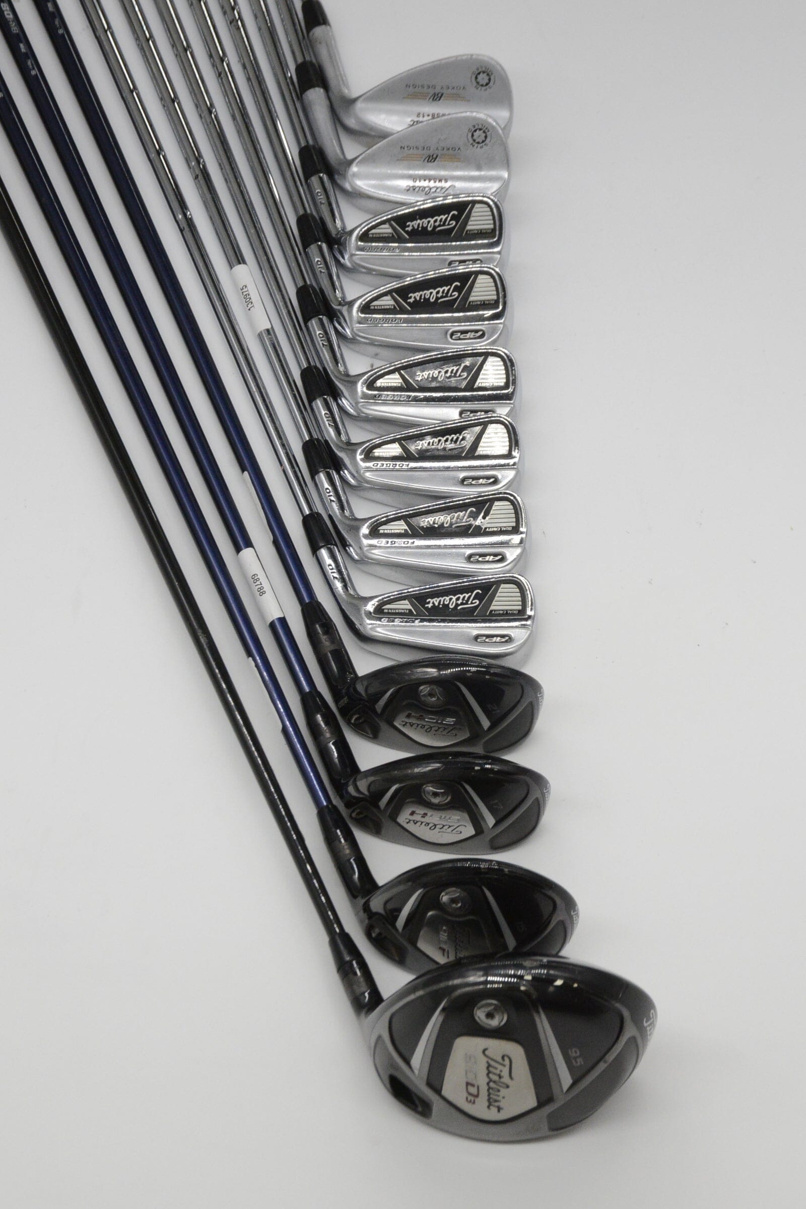 Titleist 710 AP2 Forged Mixed Full Set S Flex Std Length Golf Clubs GolfRoots 