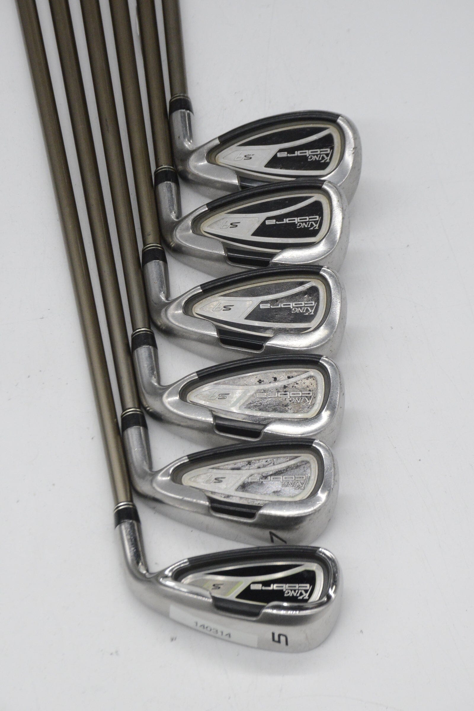 Cobra S9 5, 7-GW Iron Set SR Flex -0.5" Golf Clubs GolfRoots 