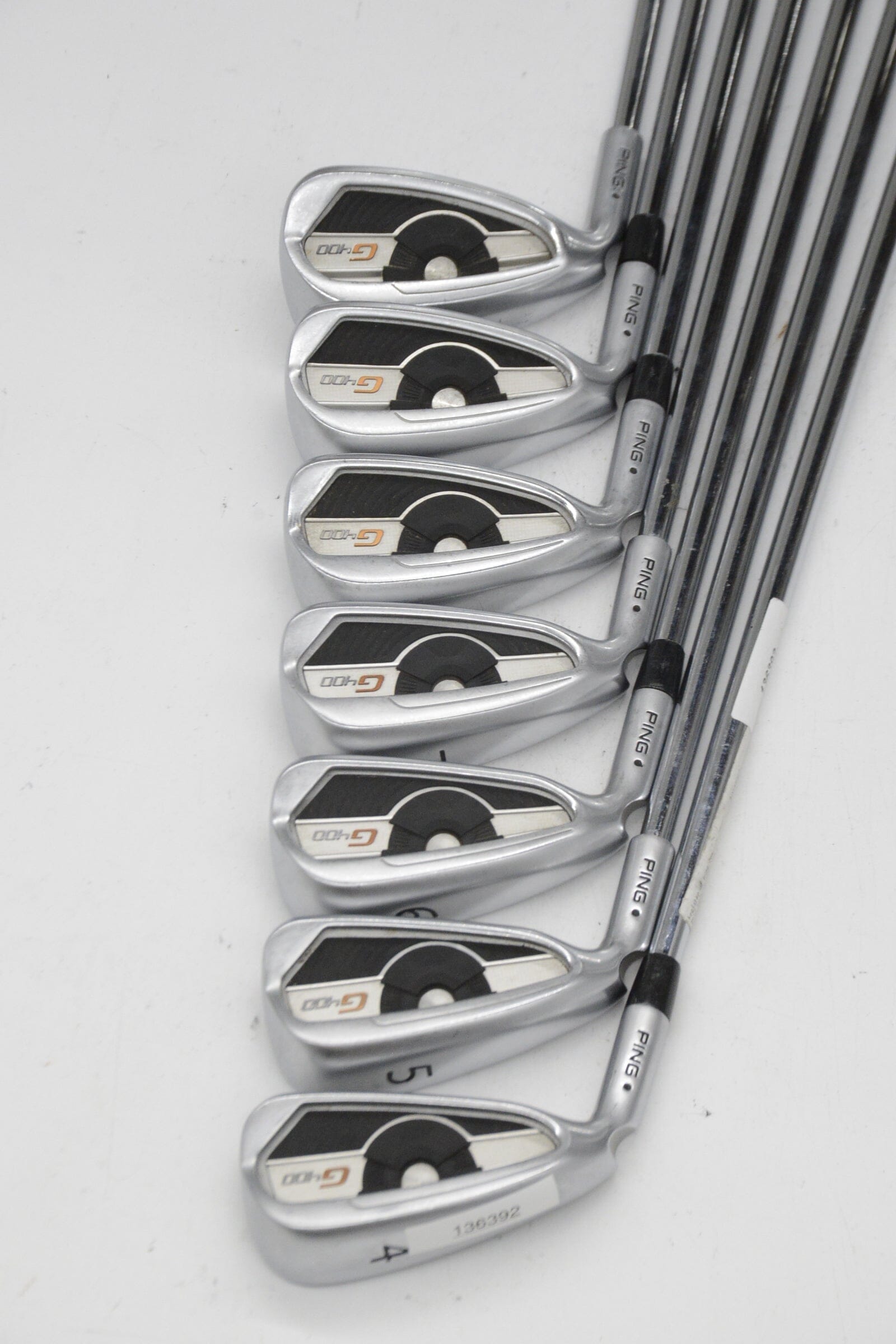 Lefty Ping G400 4-PW Iron Set R Flex +0.25" Golf Clubs GolfRoots 