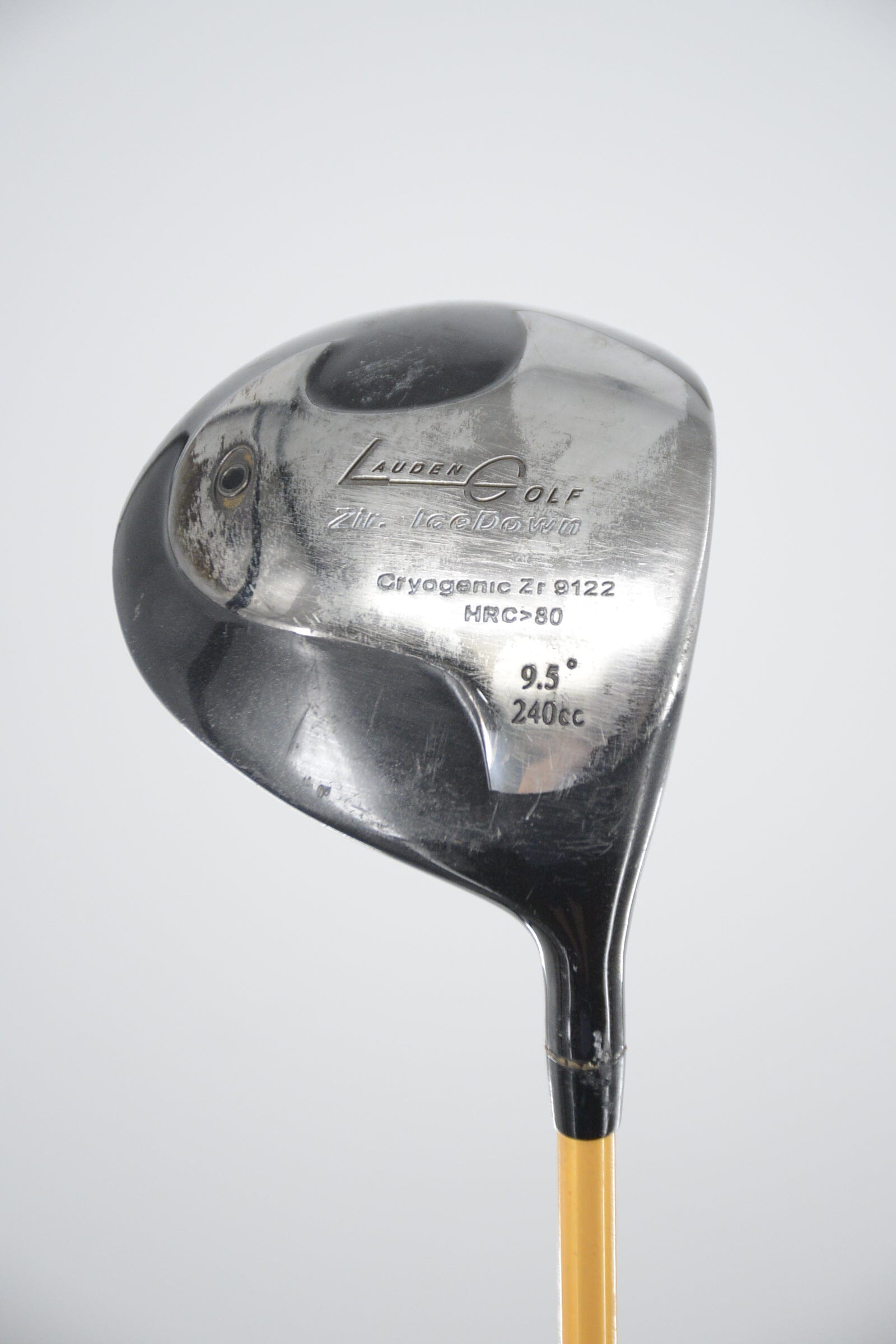 Lauden Golf Zir. Ice Down 9.5 Degree Driver S Flex 43.75" Golf Clubs GolfRoots 