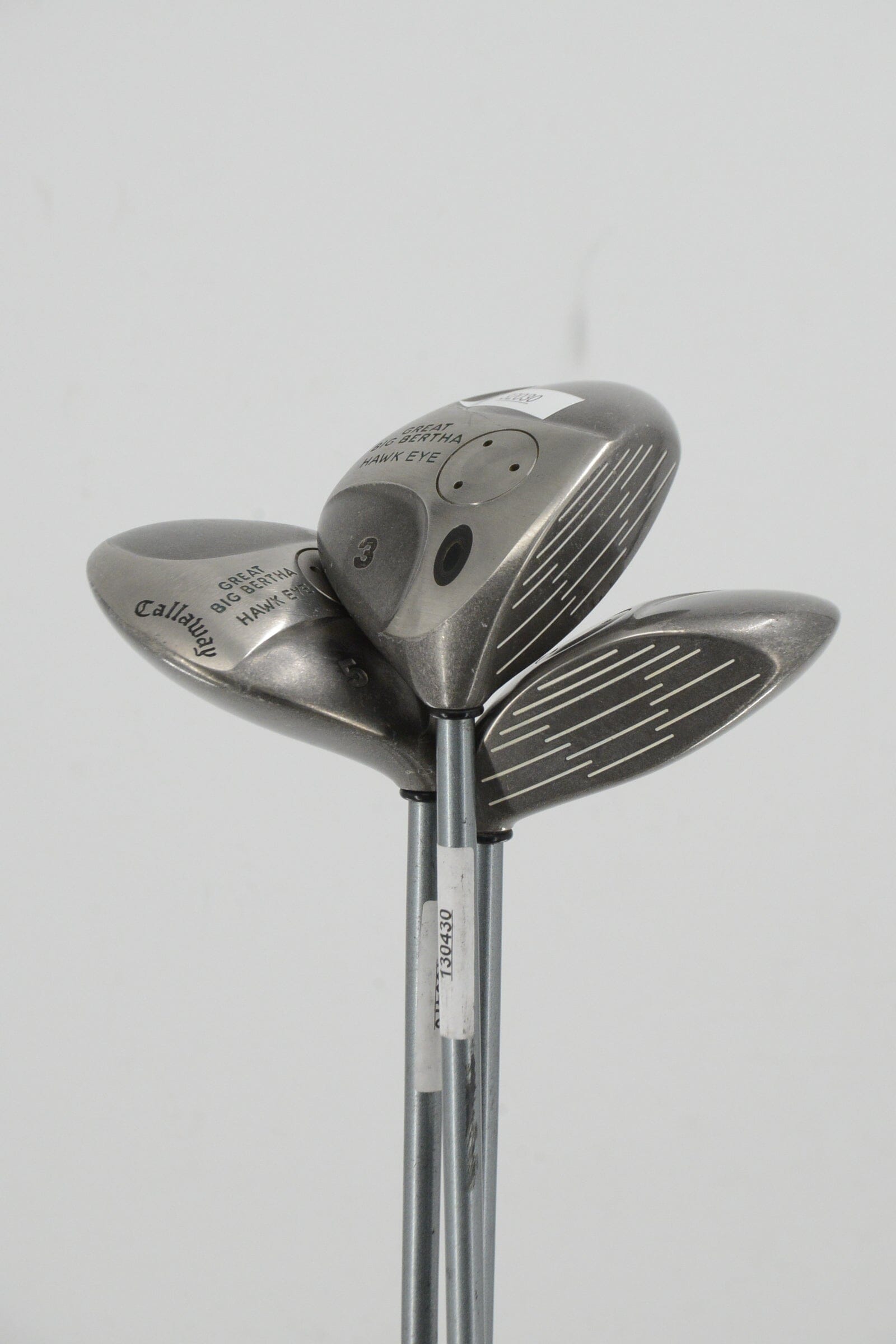 Women's Callaway Hawk Eye 3W, 5W, 7W Wood Set W Flex Golf Clubs GolfRoots 