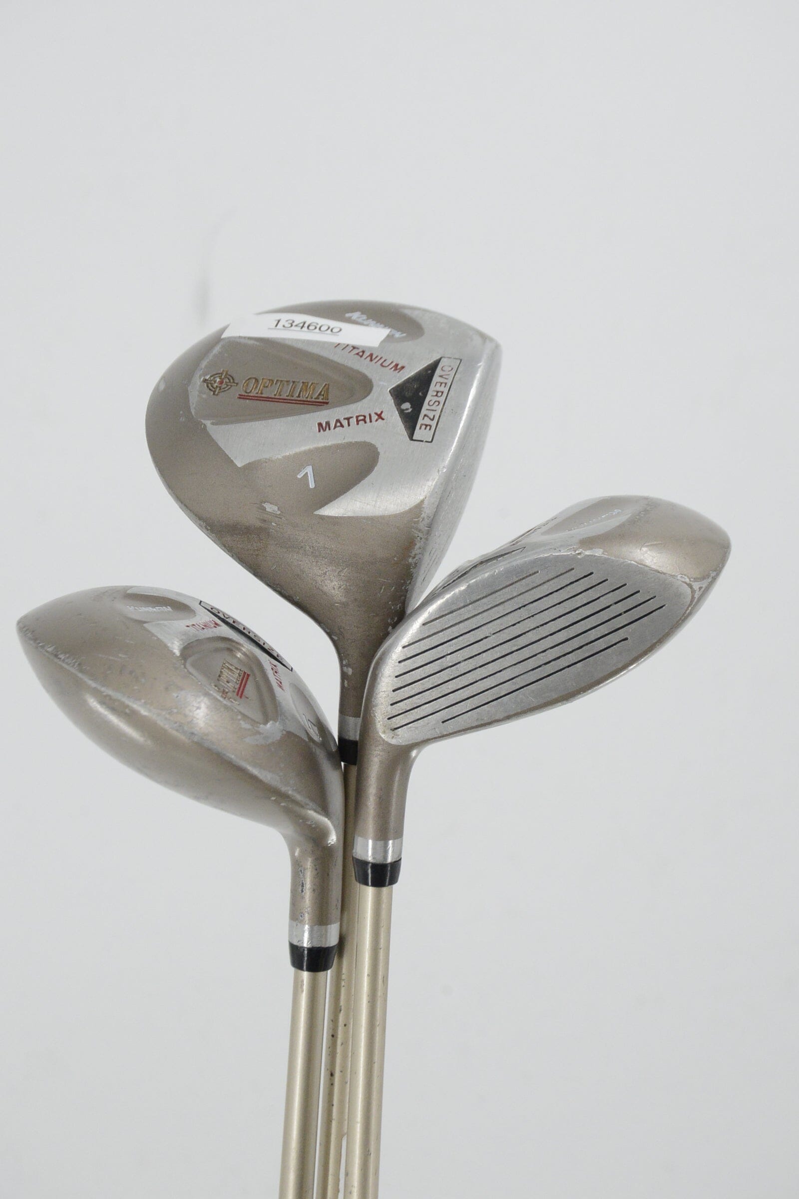 Women's Optima Oversize D, 3W, 5W Wood Set W Flex Golf Clubs GolfRoots 