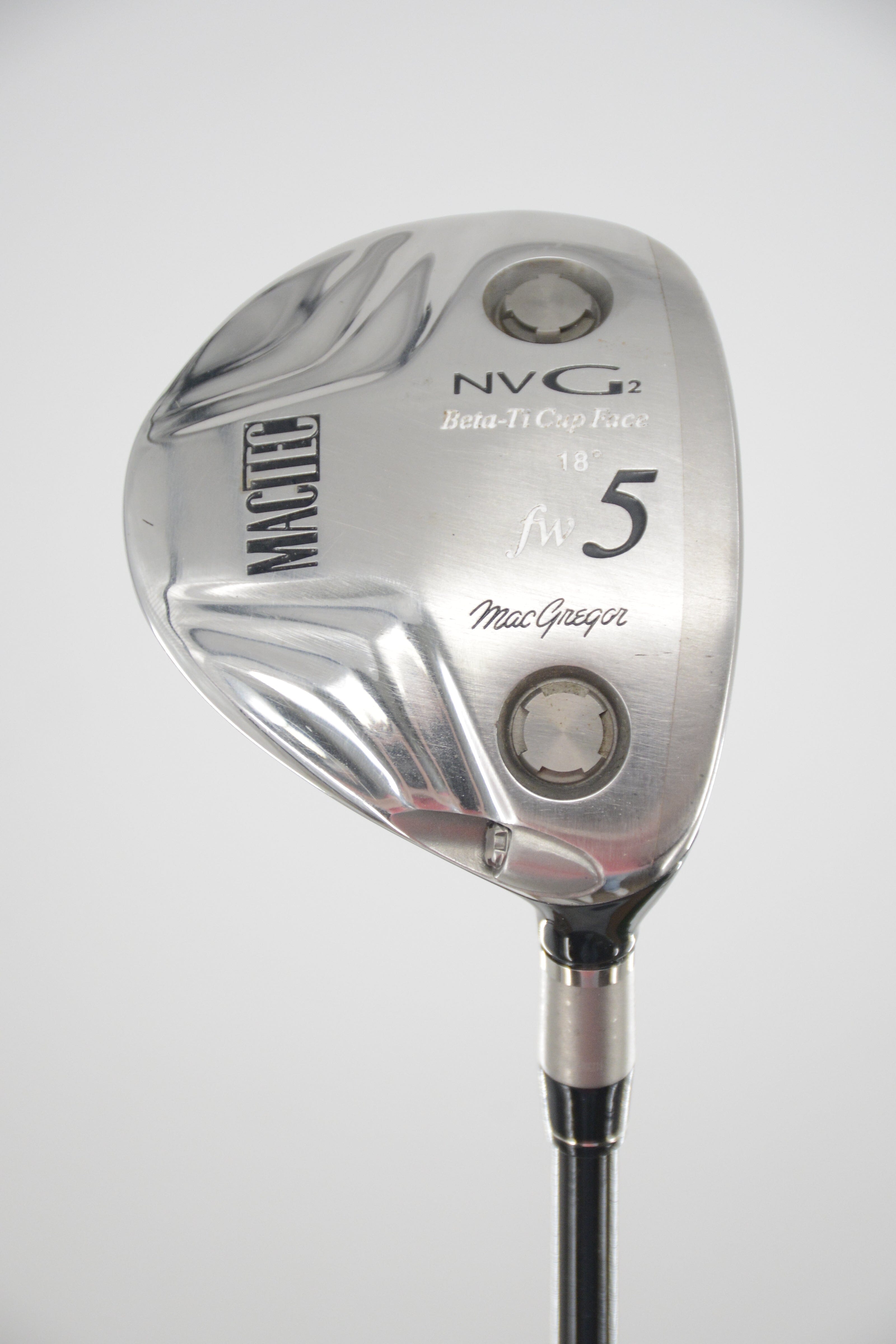 MacGregor Mactec Nvg2 5 Wood R Flex 42.5" Golf Clubs GolfRoots 