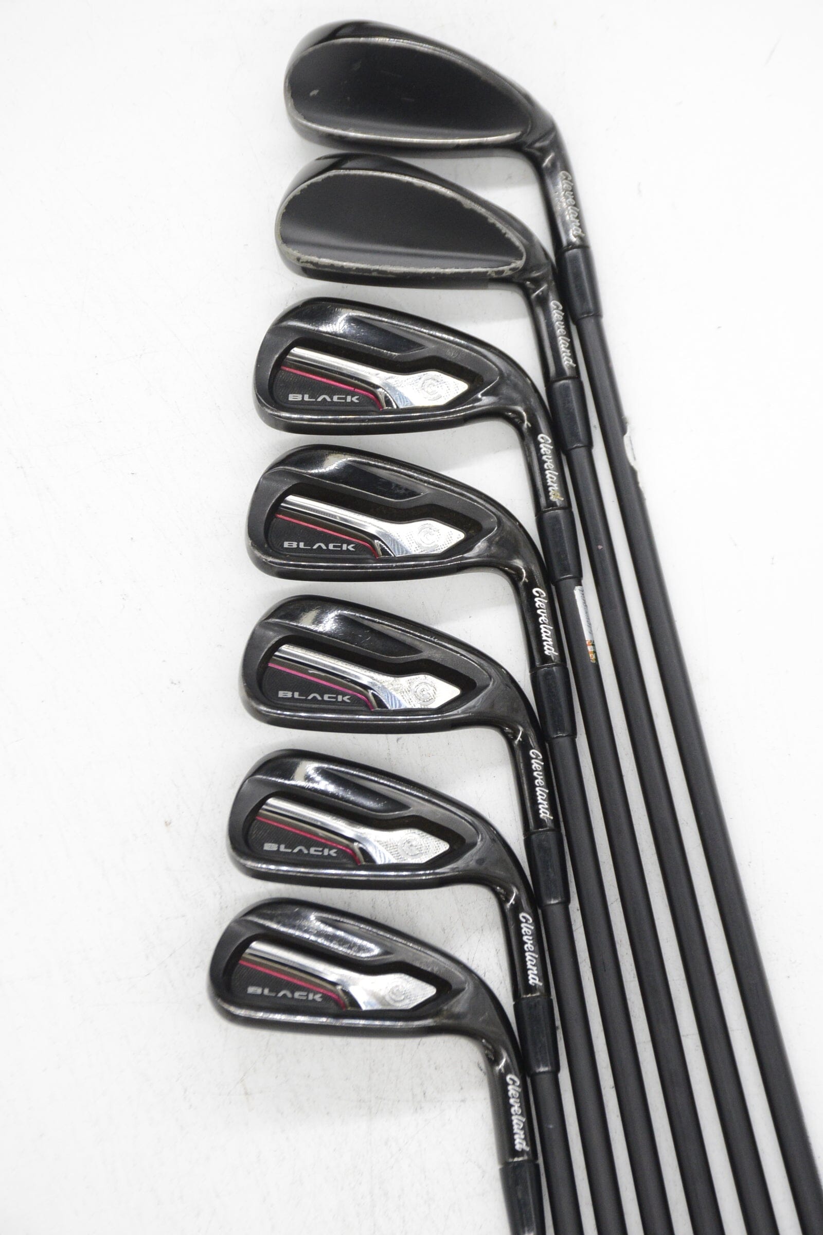 Women's Cleveland CG Black 4-PW Iron Set W Flex -2" Golf Clubs GolfRoots 