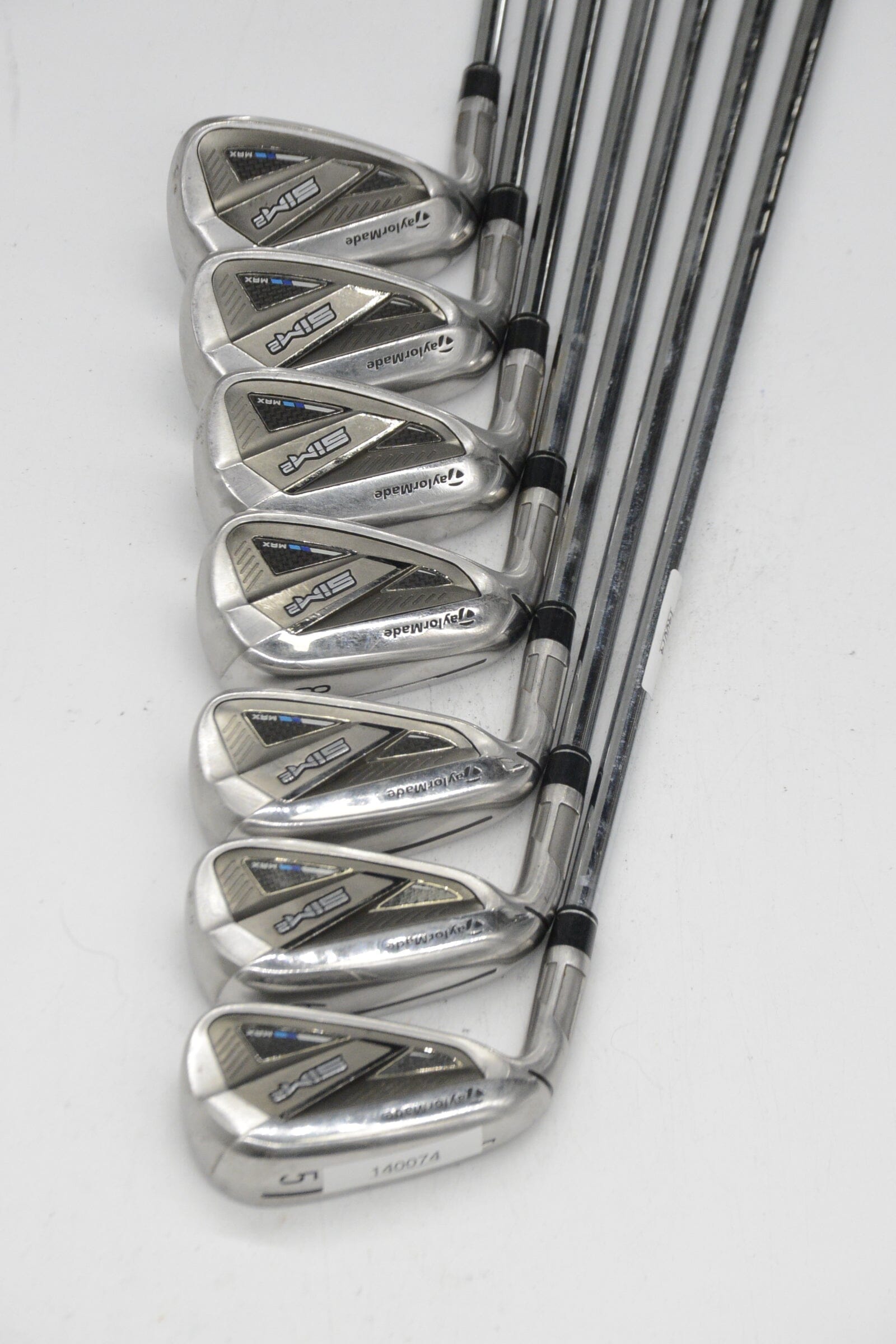 Lefty TaylorMade SIM2 Max 5-AW Iron Set R Flex Std Length Golf Clubs GolfRoots 