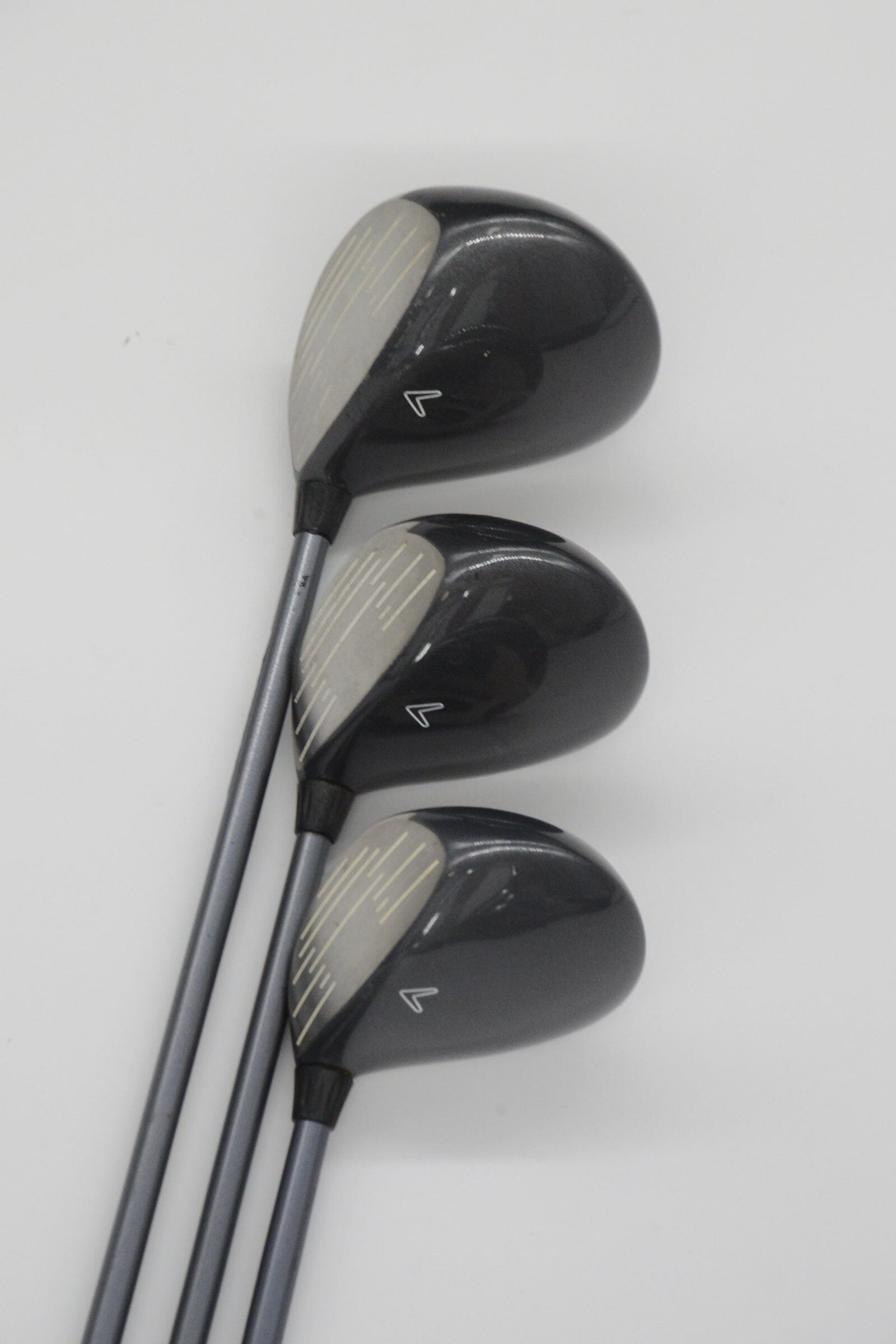 Women's Callaway Hawk Eye VFT Titanium 3W, 5W, 7W Wood Set W Flex Golf Clubs GolfRoots 