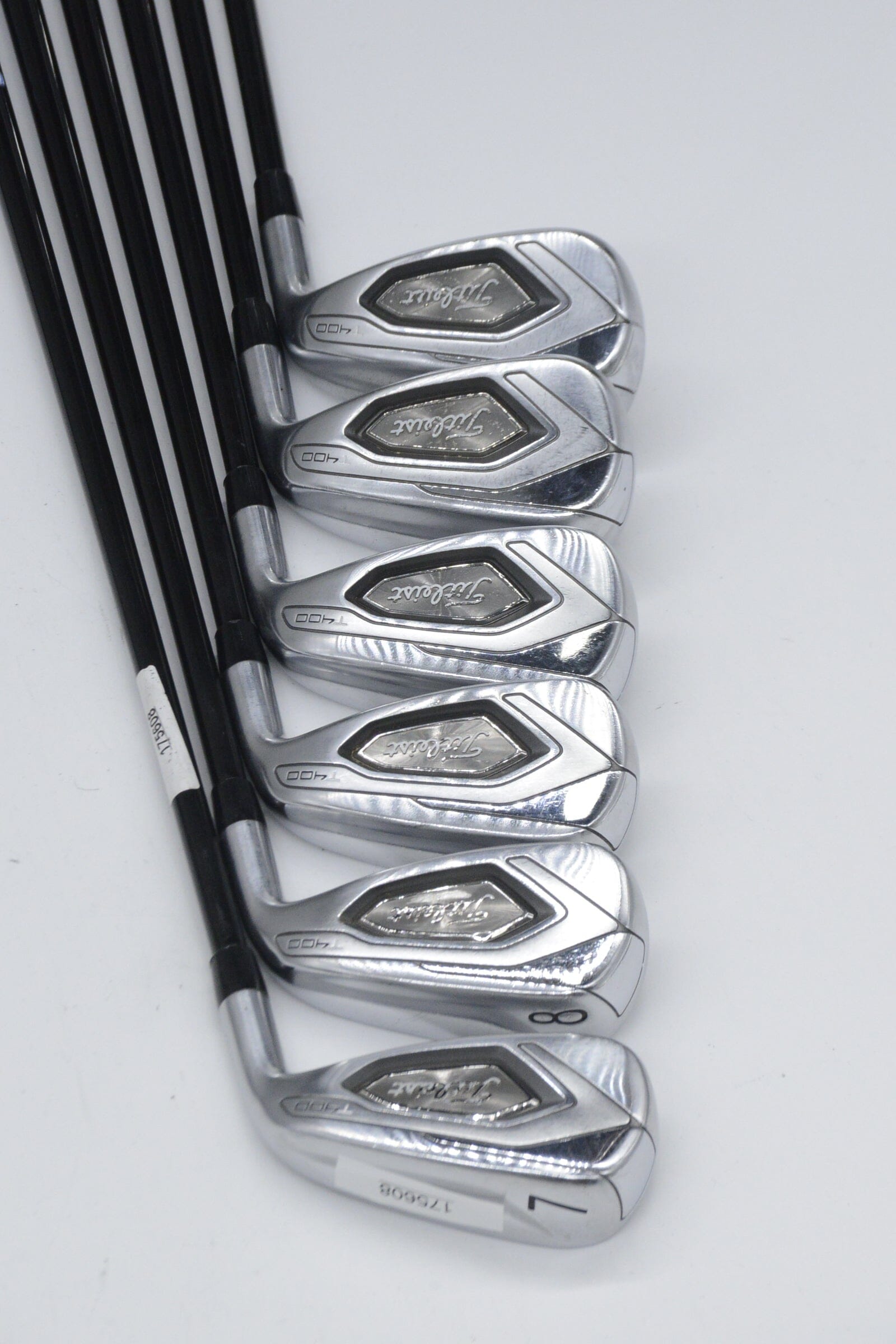 Women's Titleist T400 7-PW, SW-LW Iron Set W Flex +0.5" Golf Clubs GolfRoots 