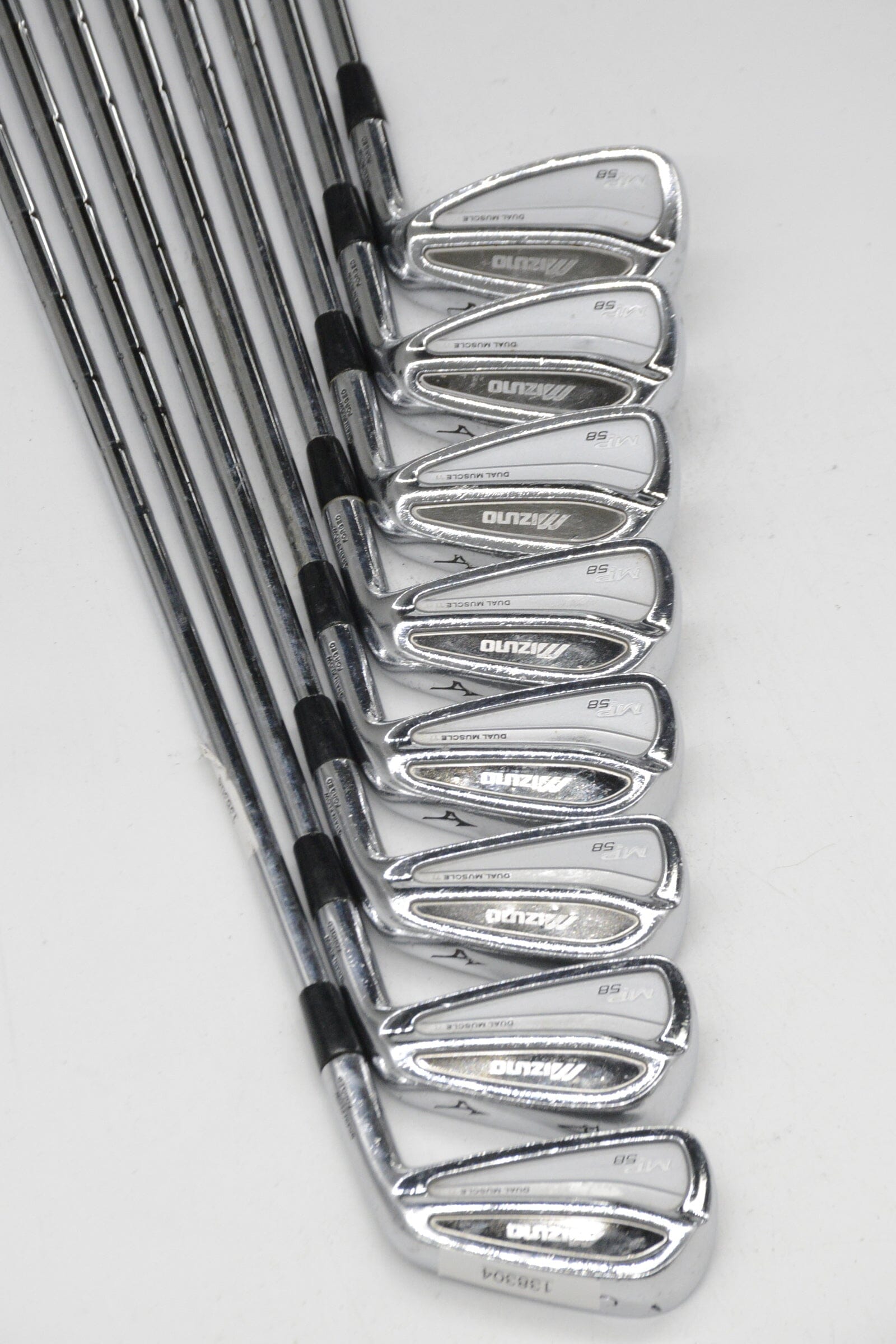 Mizuno MP-58 3-PW Iron Set X Flex +0.5" Golf Clubs GolfRoots 
