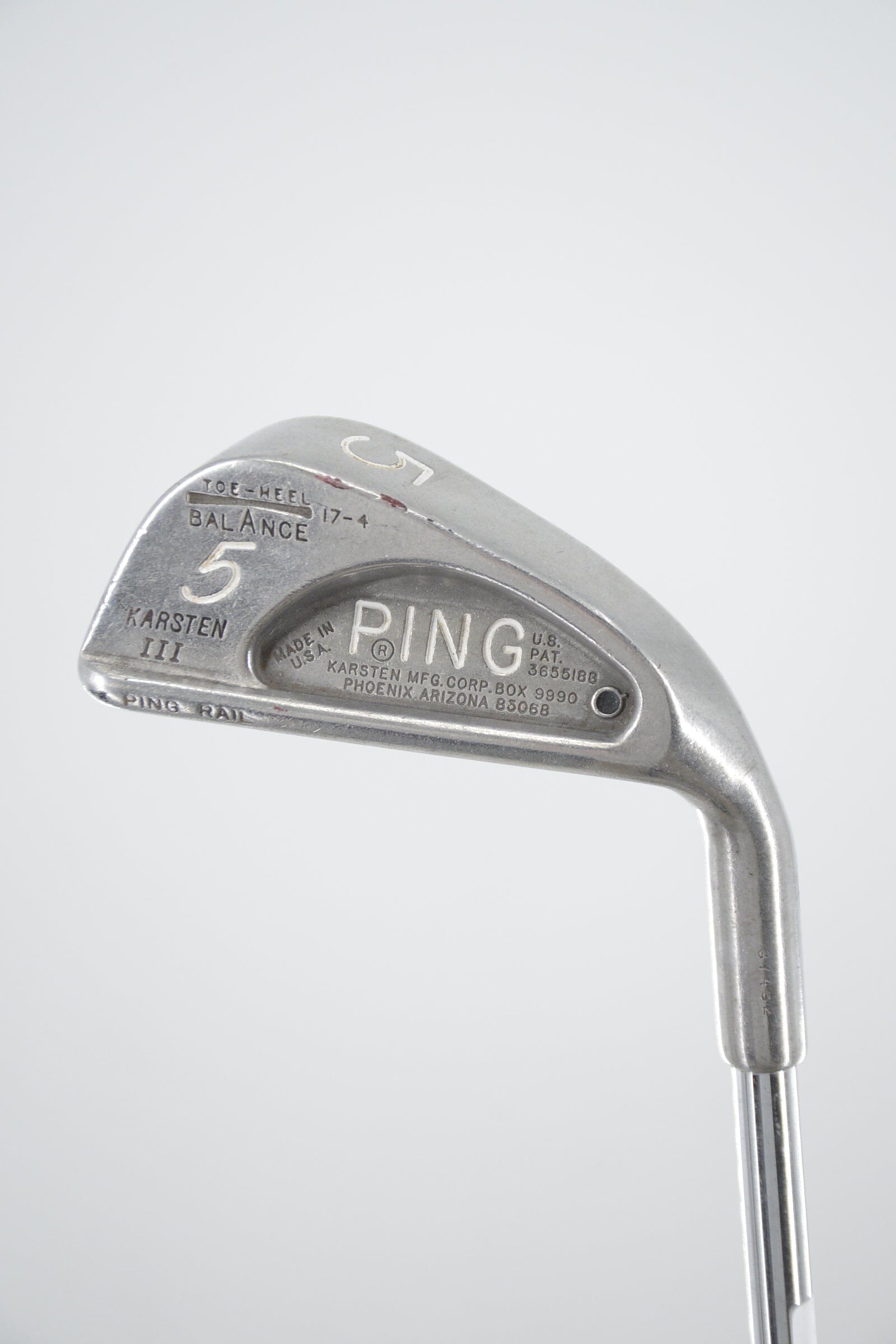 Ping Karsten III 5 Iron S Flex 37.25" Golf Clubs GolfRoots 