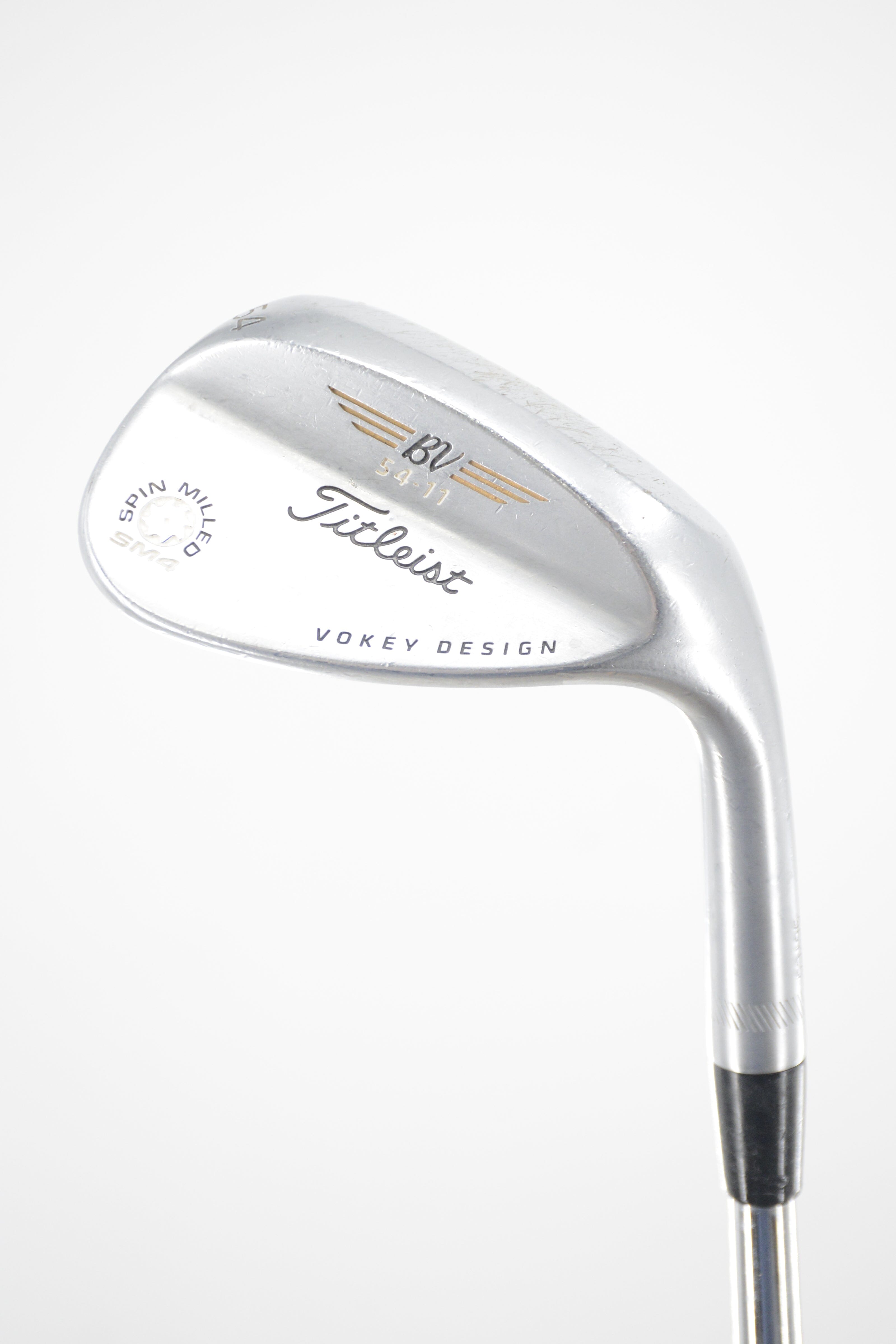 Titleist Vokey SM4 Tour Chrome 54 Degree Wedge S Flex 35.25" Golf Clubs GolfRoots 